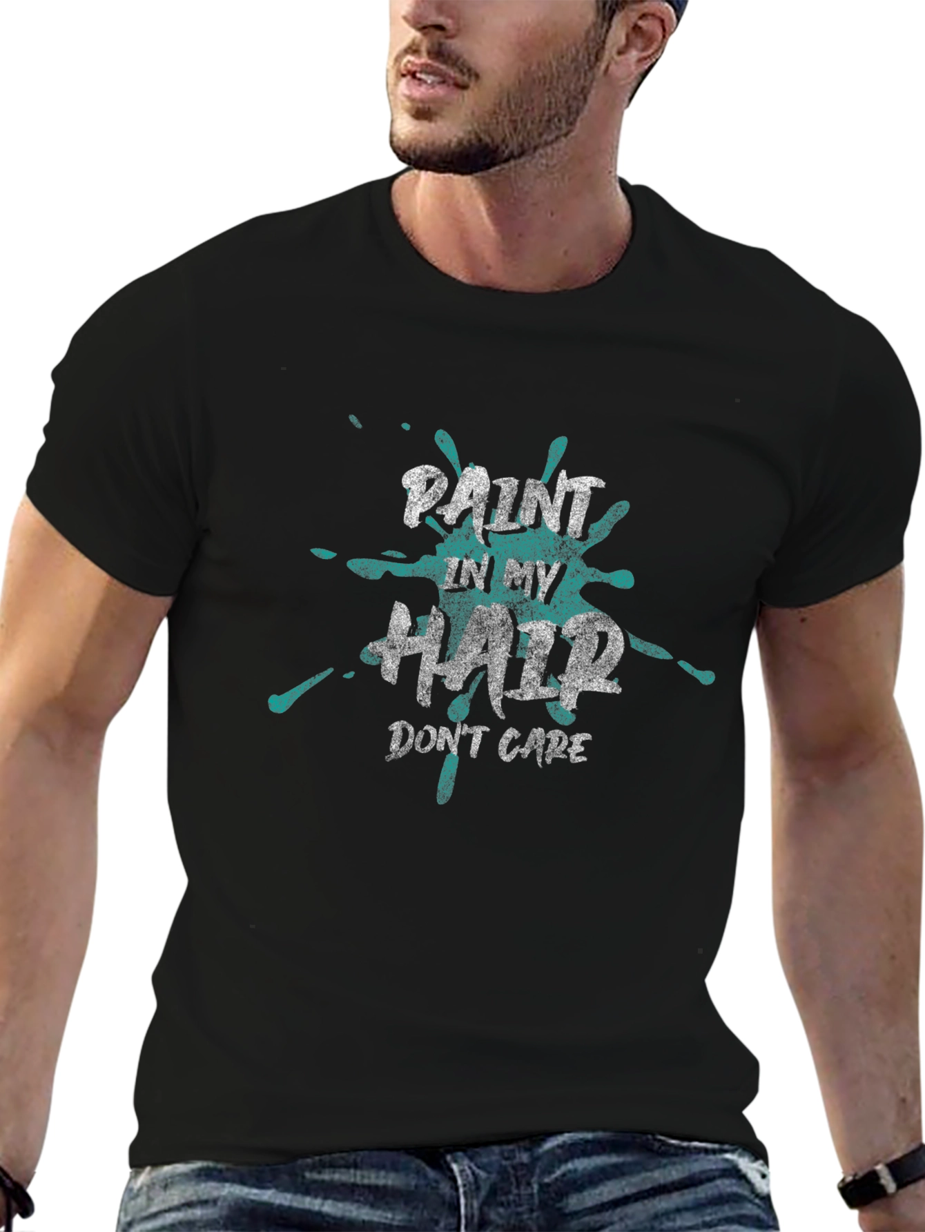 Paint In My Hair Dont Care T-Shirt
