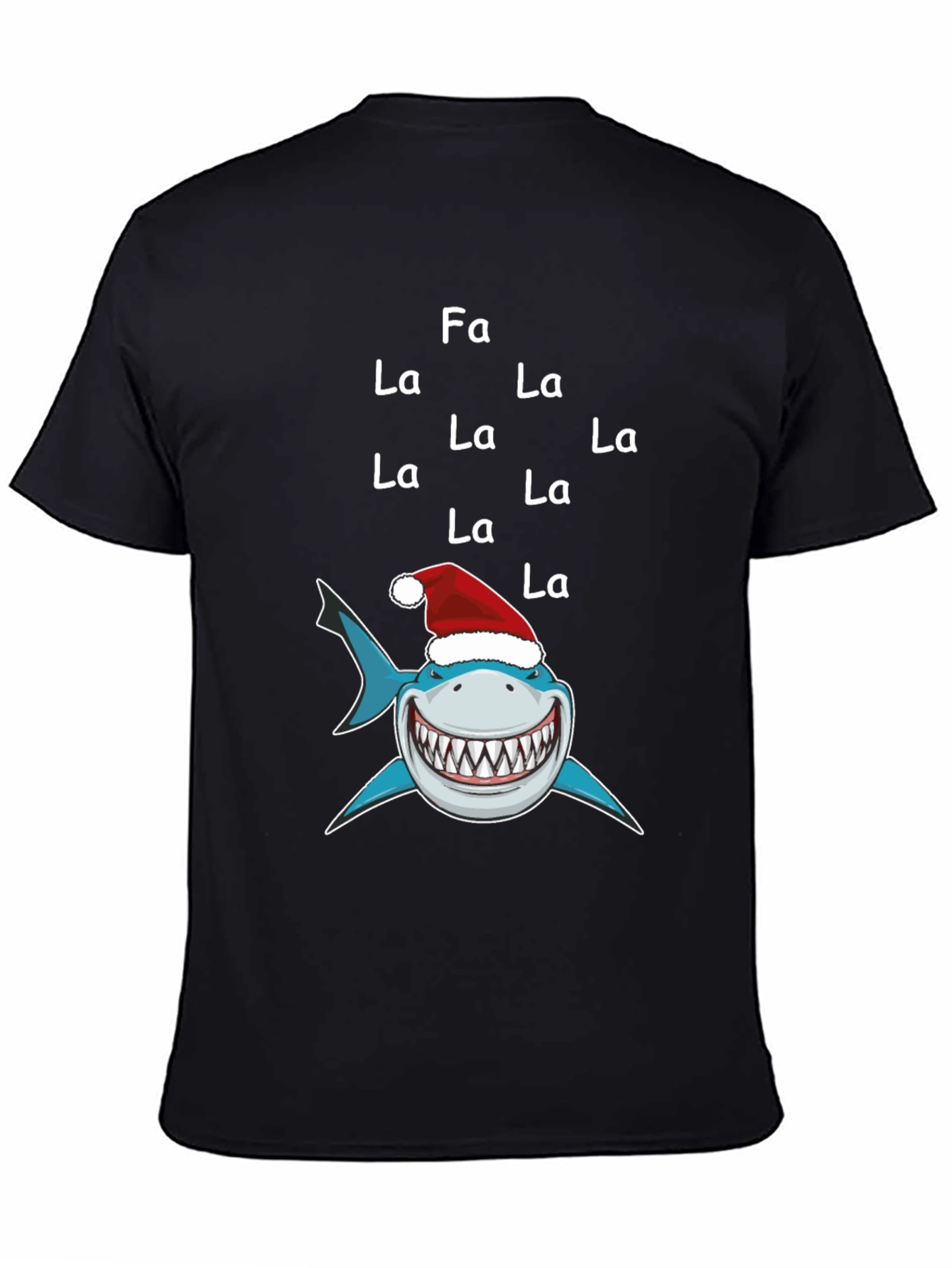 Fa La La Shark Christmas T-Shirt