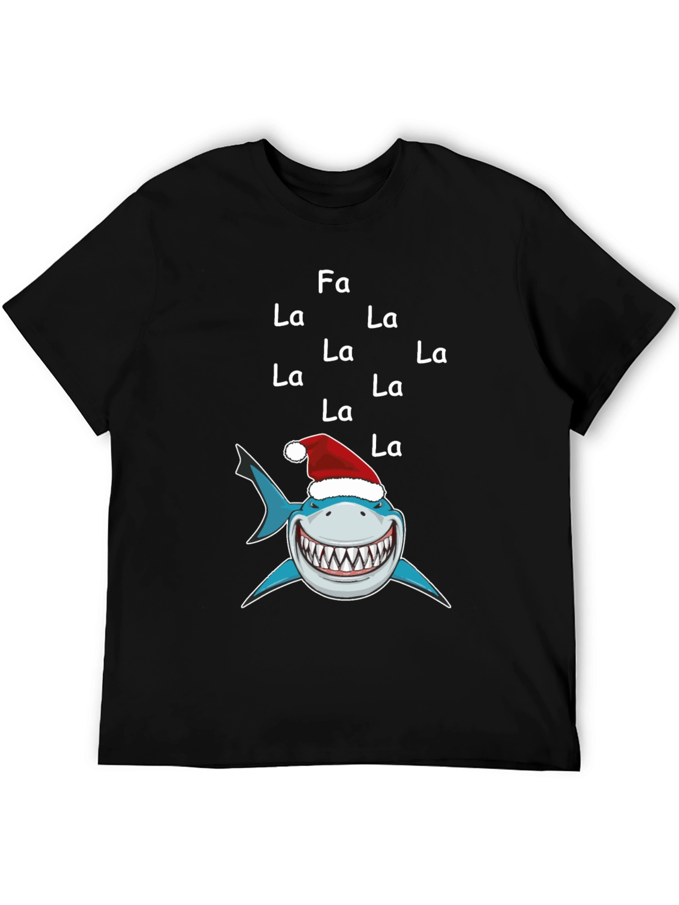 Fa La La Shark Christmas T-Shirt