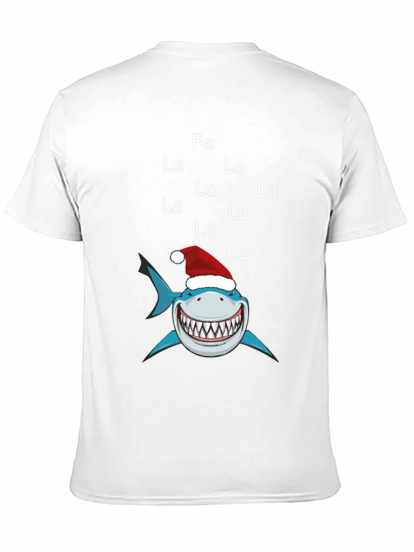 Fa La La Shark Christmas T-Shirt
