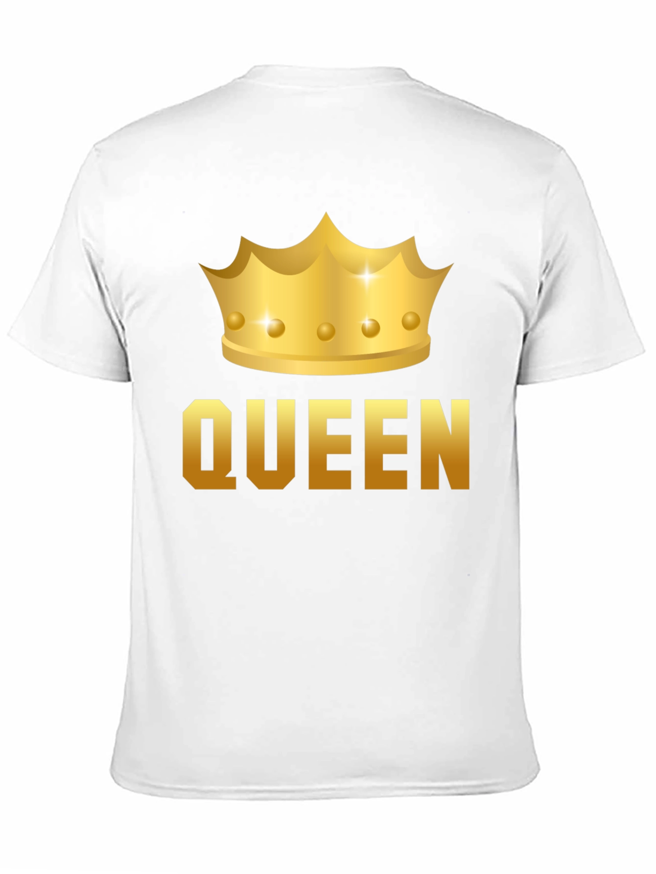 Queen Crown Graphic Tee - Stylish Black T-Shirt