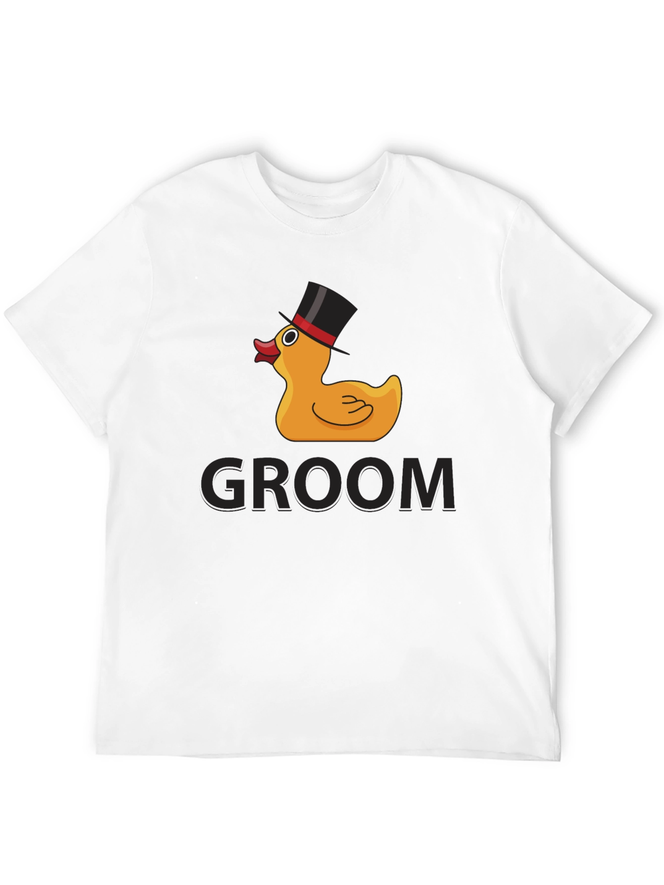 Groom Duck T-Shirt - Novelty Wedding Apparel
