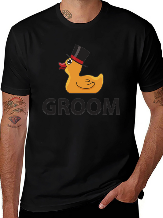 Groom Duck T-Shirt - Novelty Wedding Apparel