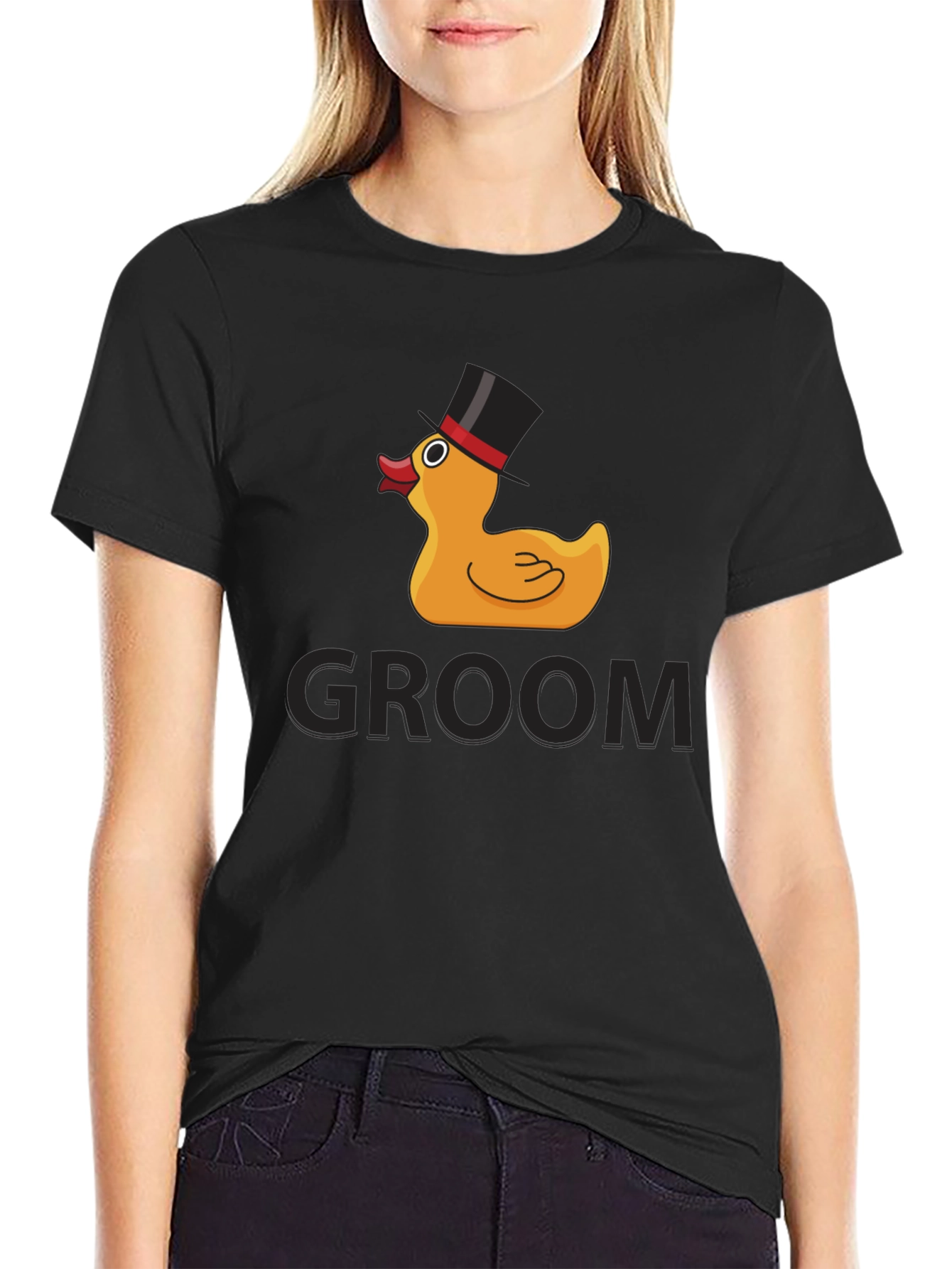 Groom Duck T-Shirt - Novelty Wedding Apparel
