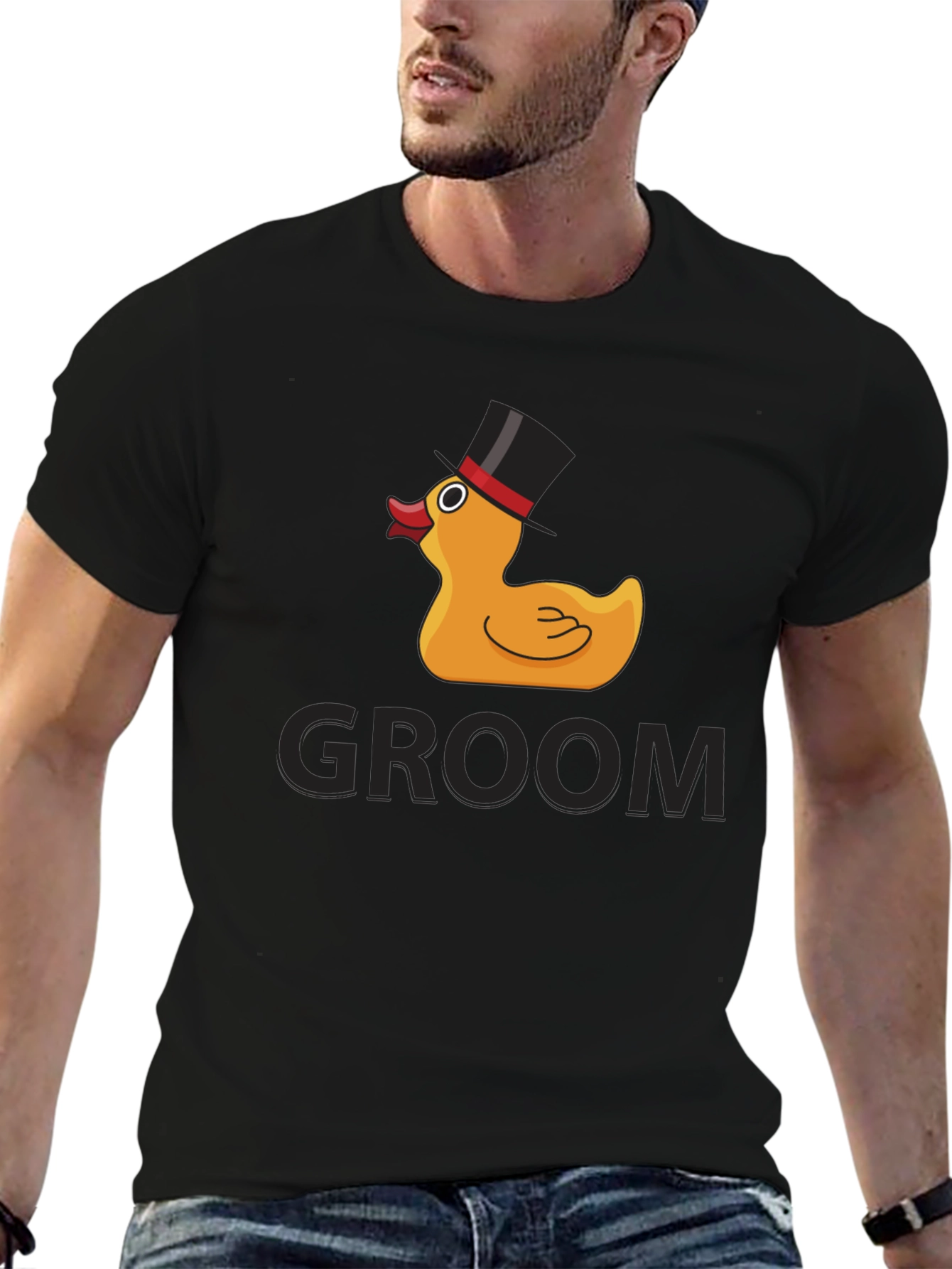 Groom Duck T-Shirt - Novelty Wedding Apparel
