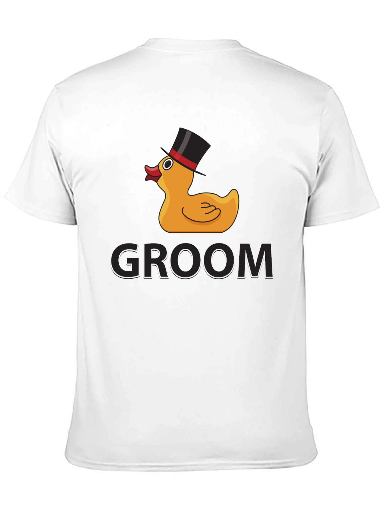 Groom Duck T-Shirt - Novelty Wedding Apparel