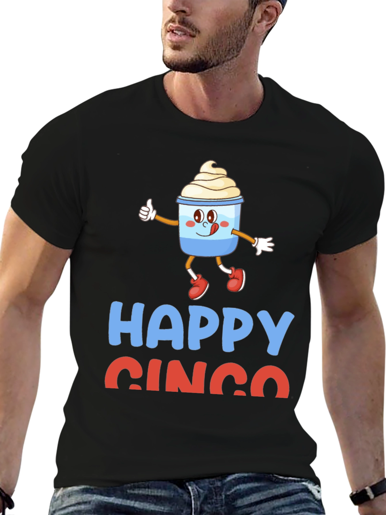 Happy Cinco Cartoon T-Shirt
