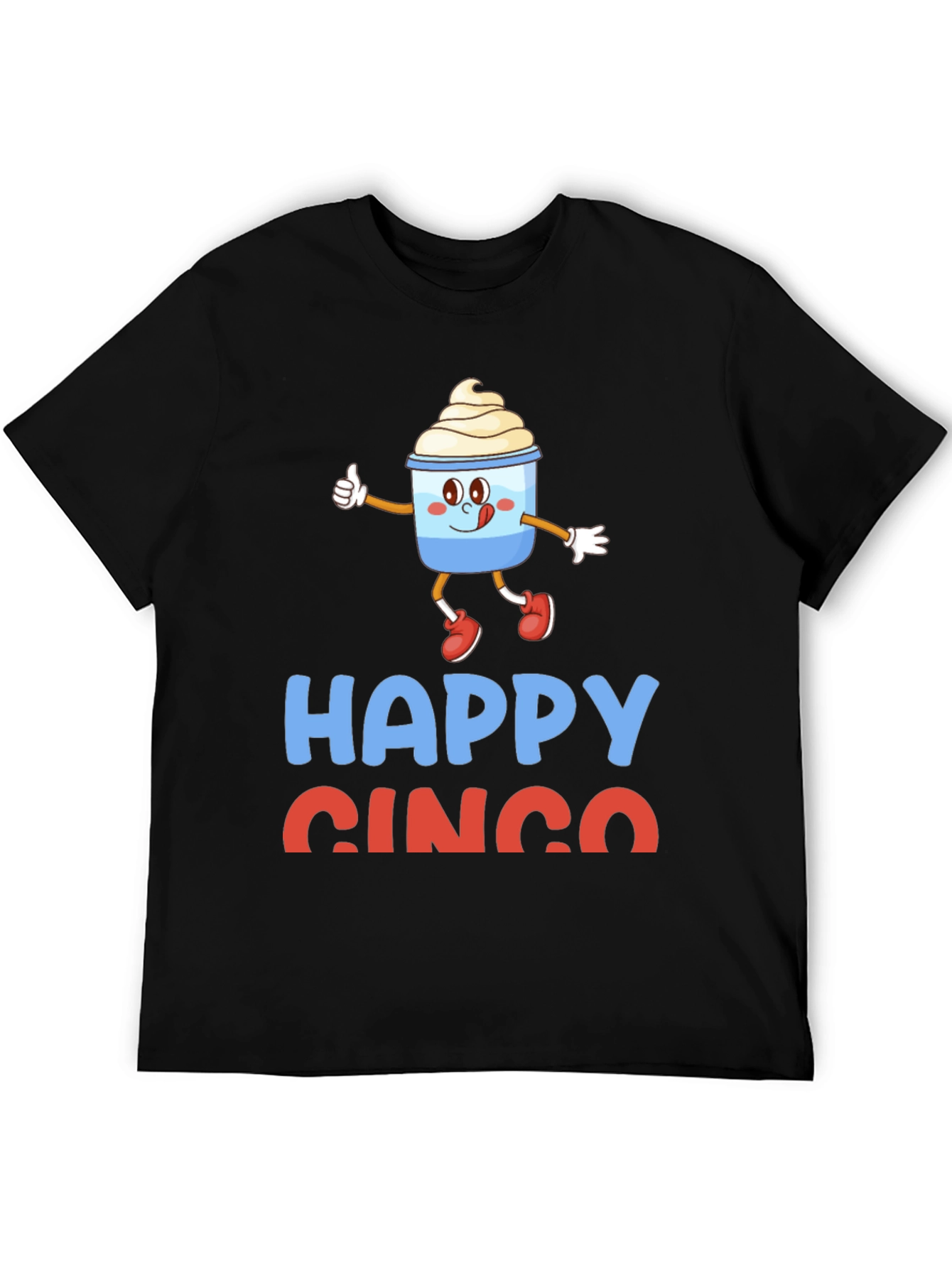 Happy Cinco Cartoon T-Shirt