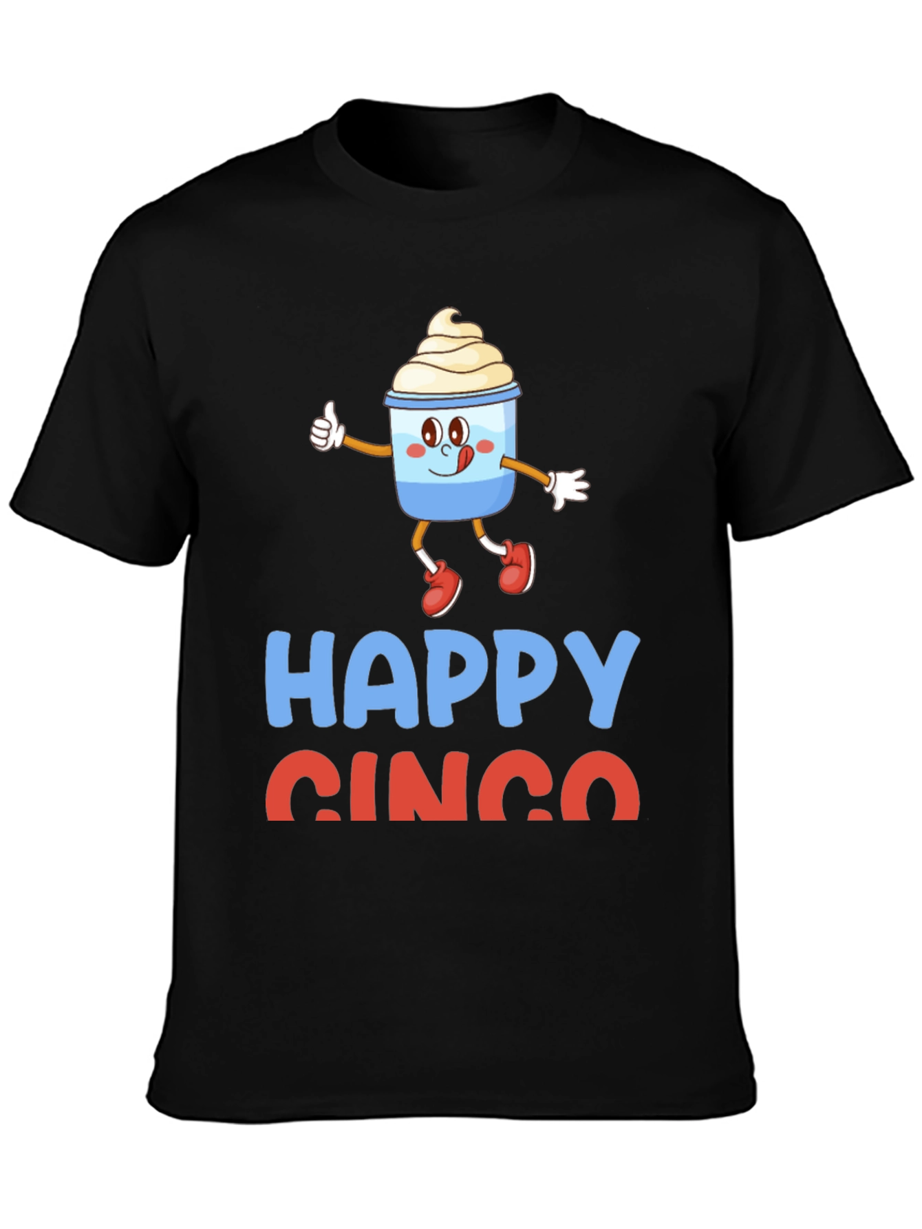 Happy Cinco Cartoon T-Shirt
