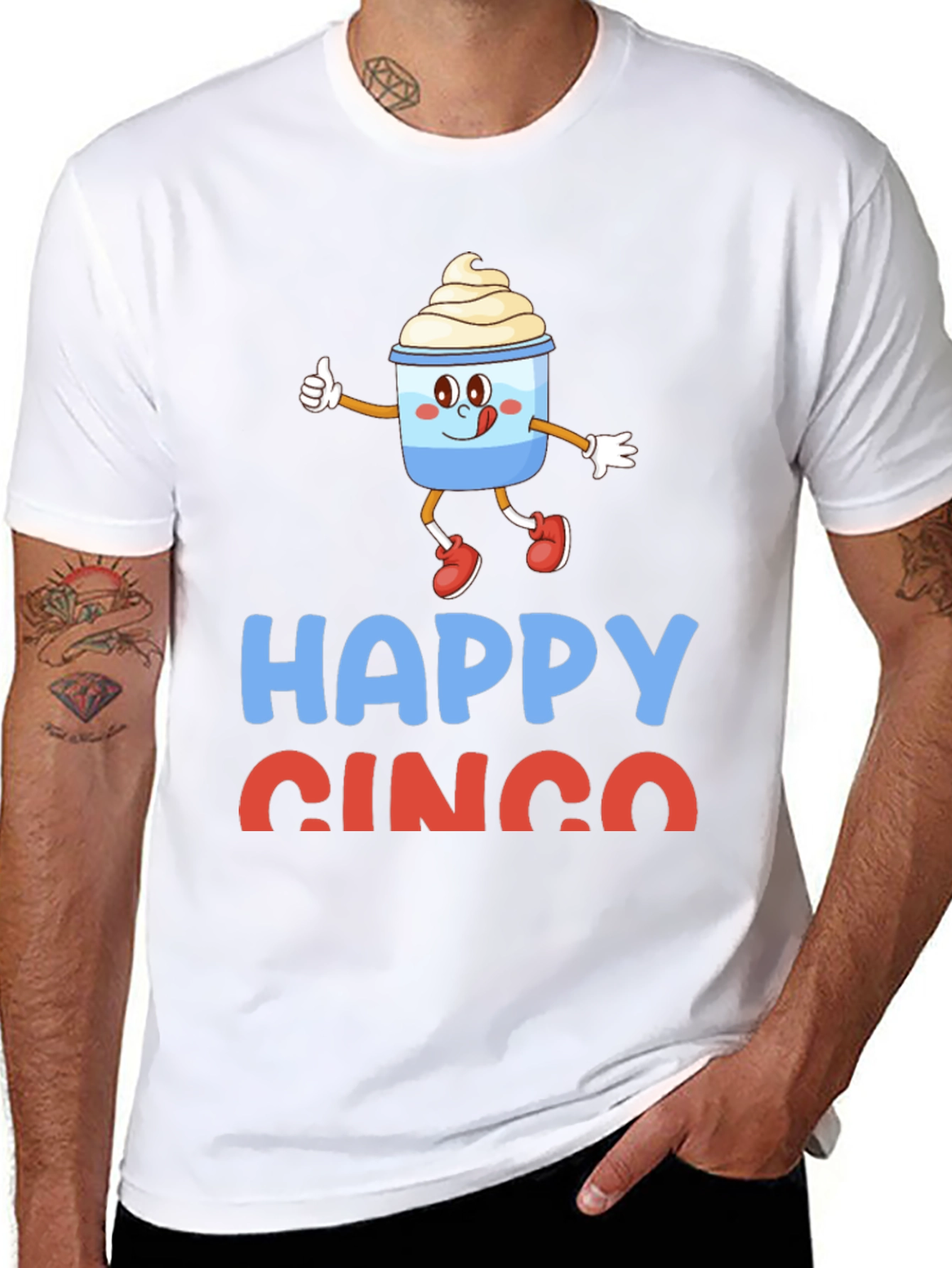 Happy Cinco Cartoon T-Shirt