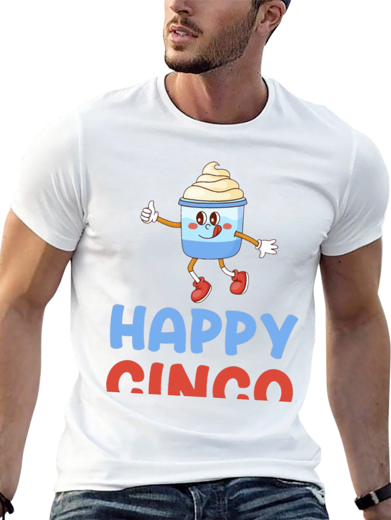 Happy Cinco Cartoon T-Shirt