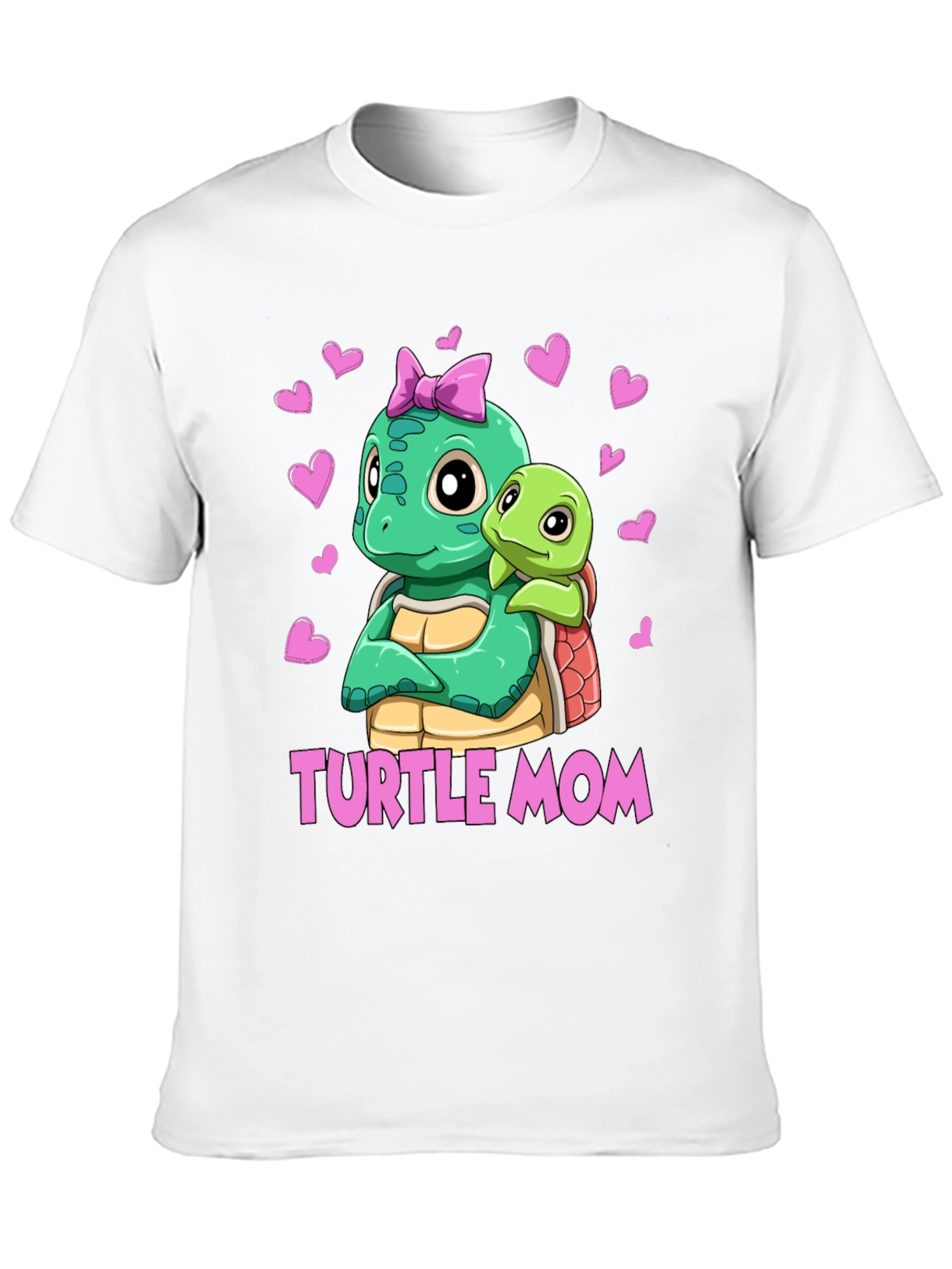 Turtle Mom Graphic Tee - Cute Mothers Day Shirt