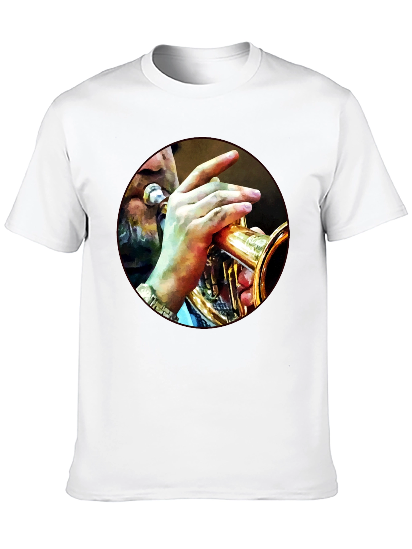 Musician T-Shirt - Trumpet Player Graphic Tee