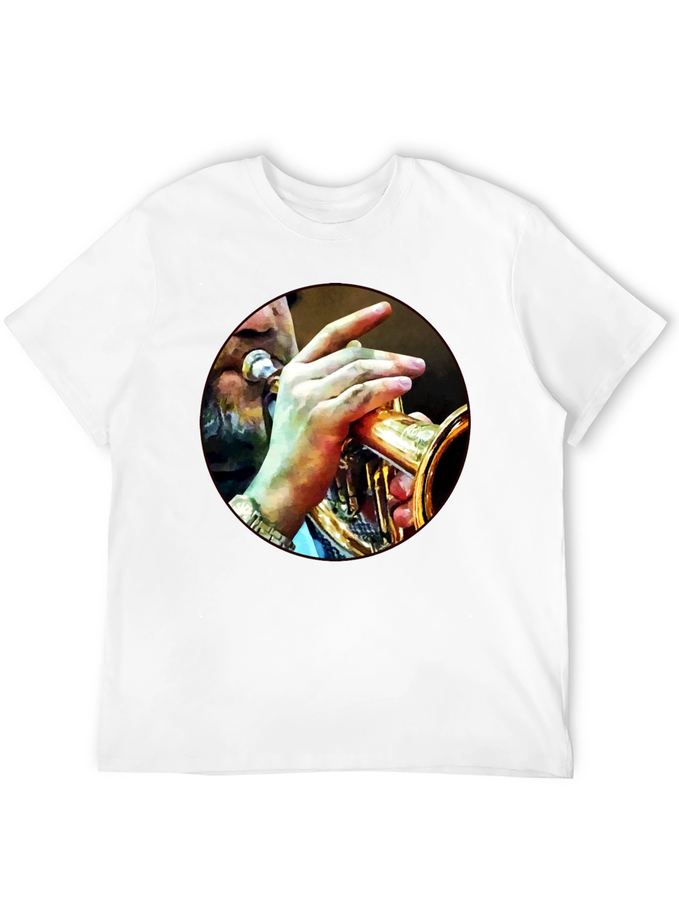 Musician T-Shirt - Trumpet Player Graphic Tee