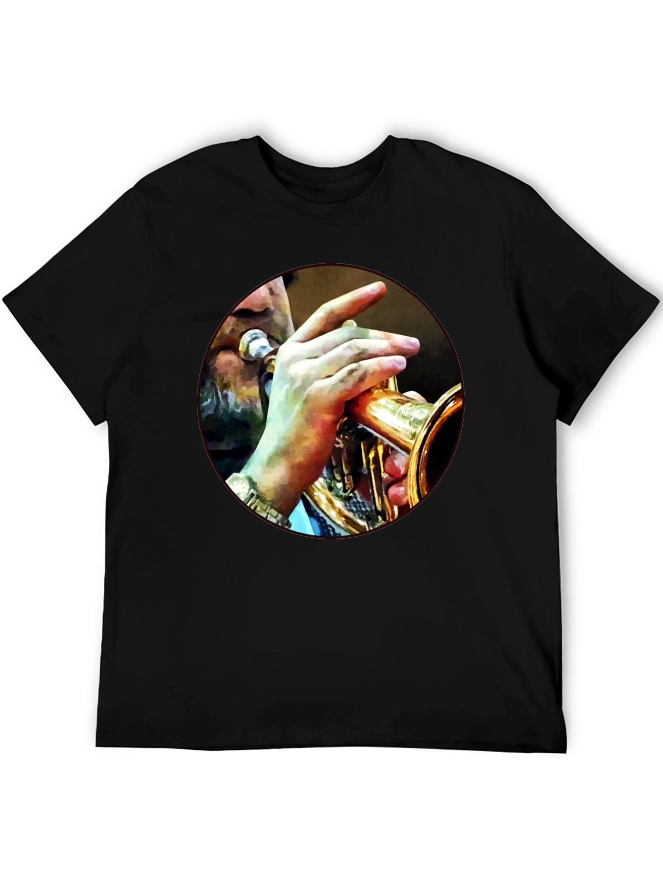 Musician T-Shirt - Trumpet Player Graphic Tee