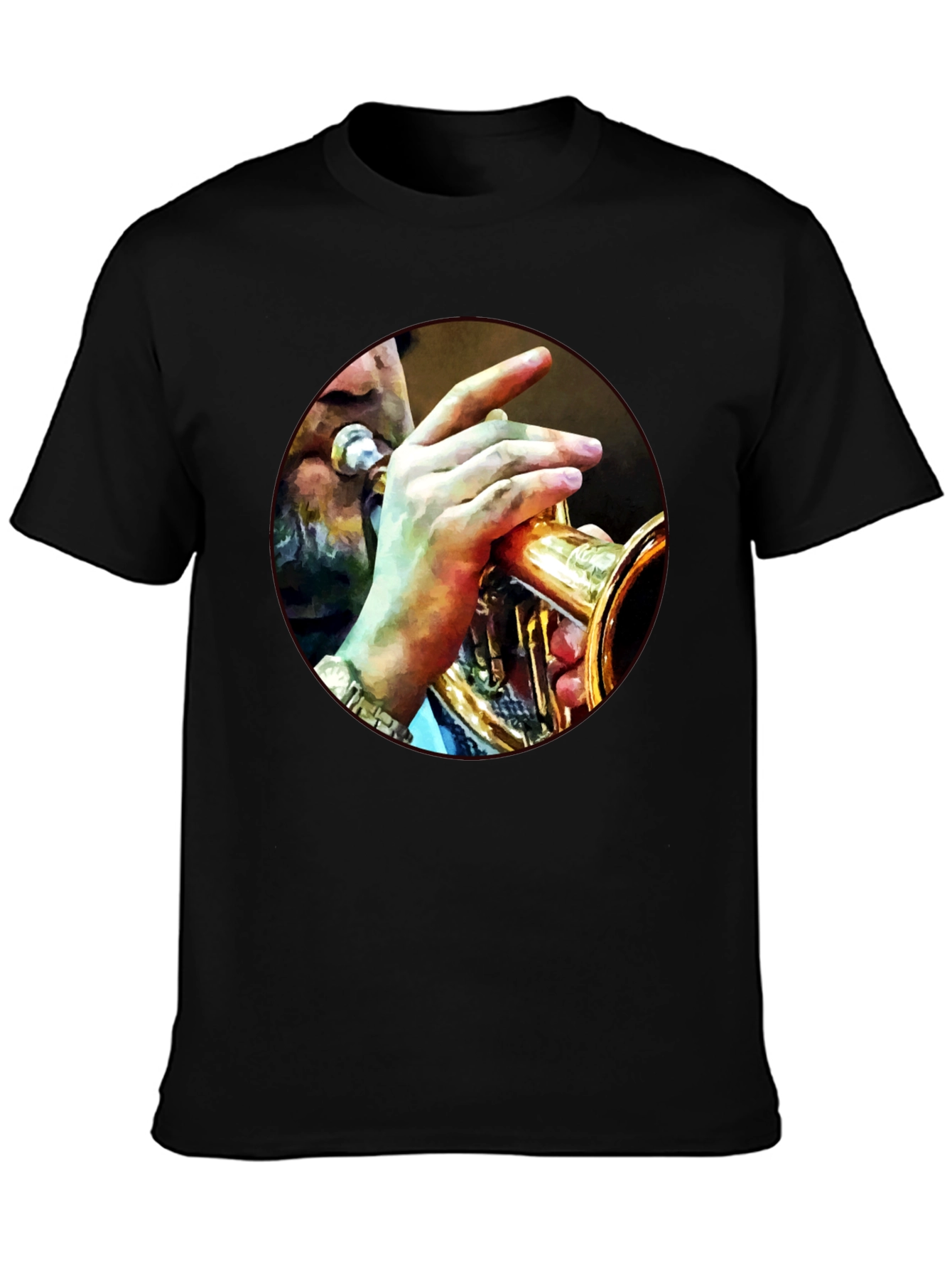 Musician T-Shirt - Trumpet Player Graphic Tee