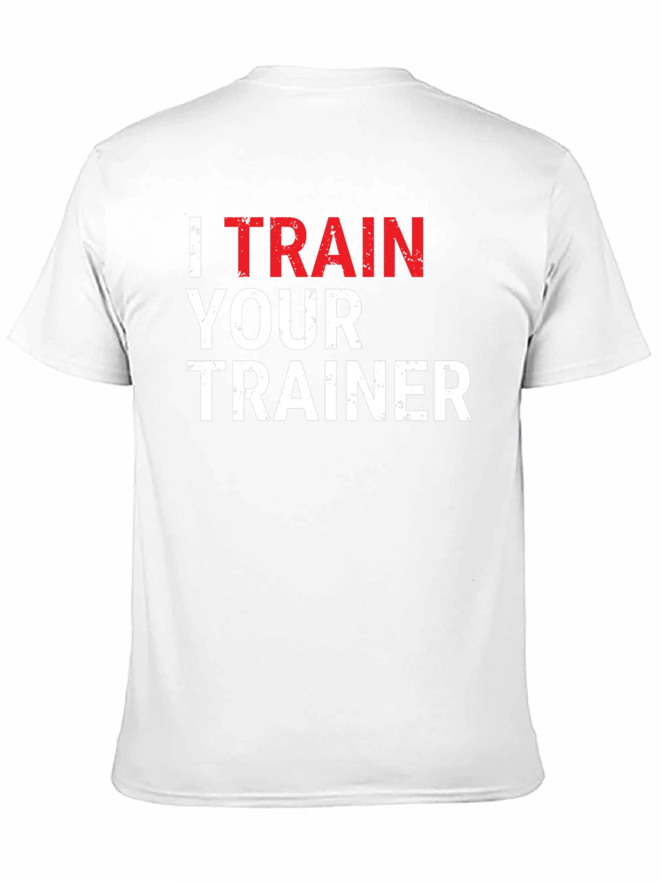 I Train Your Trainer Funny Gym T-Shirt