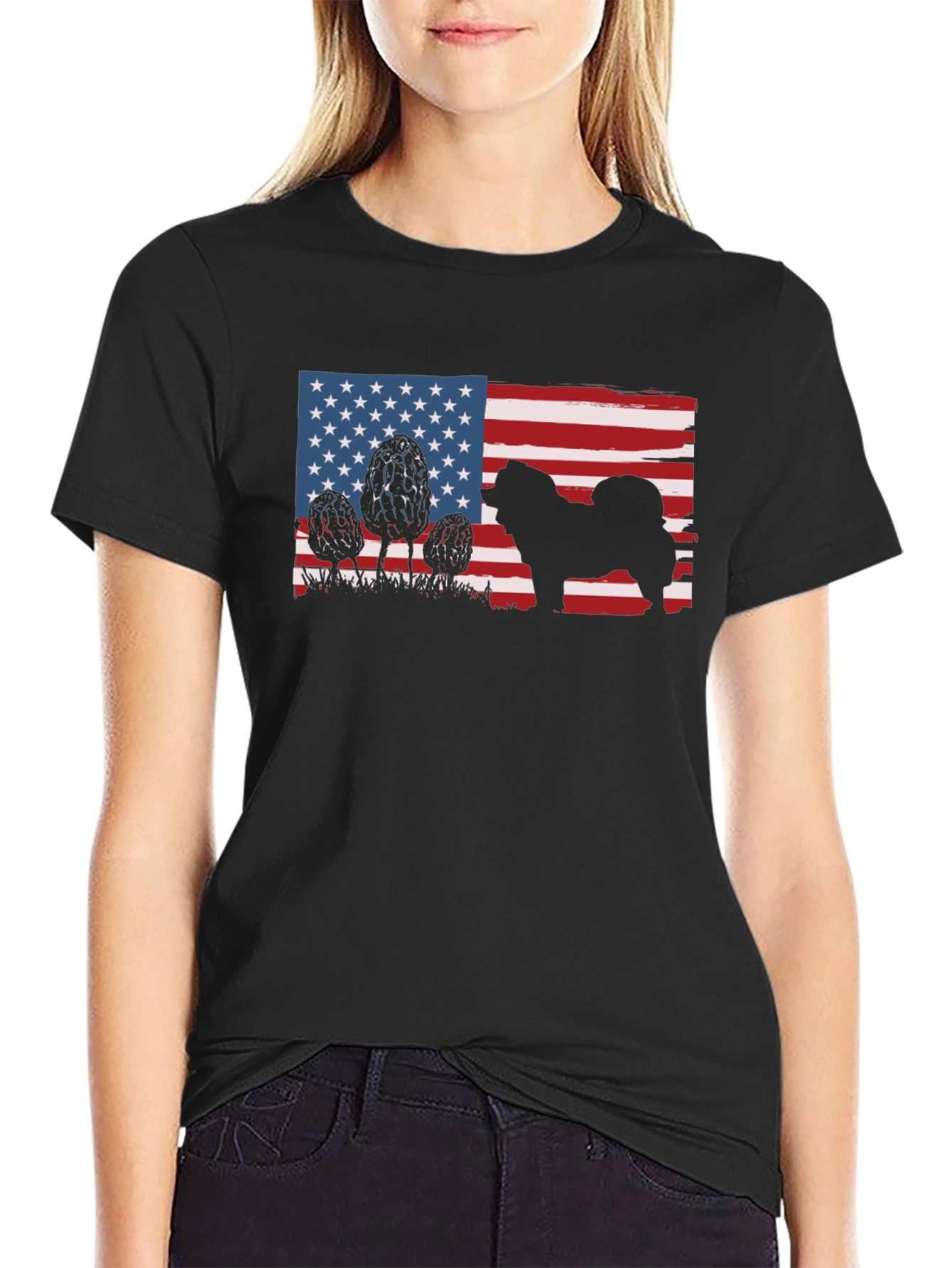American Chow Chow Silhouette T-Shirt