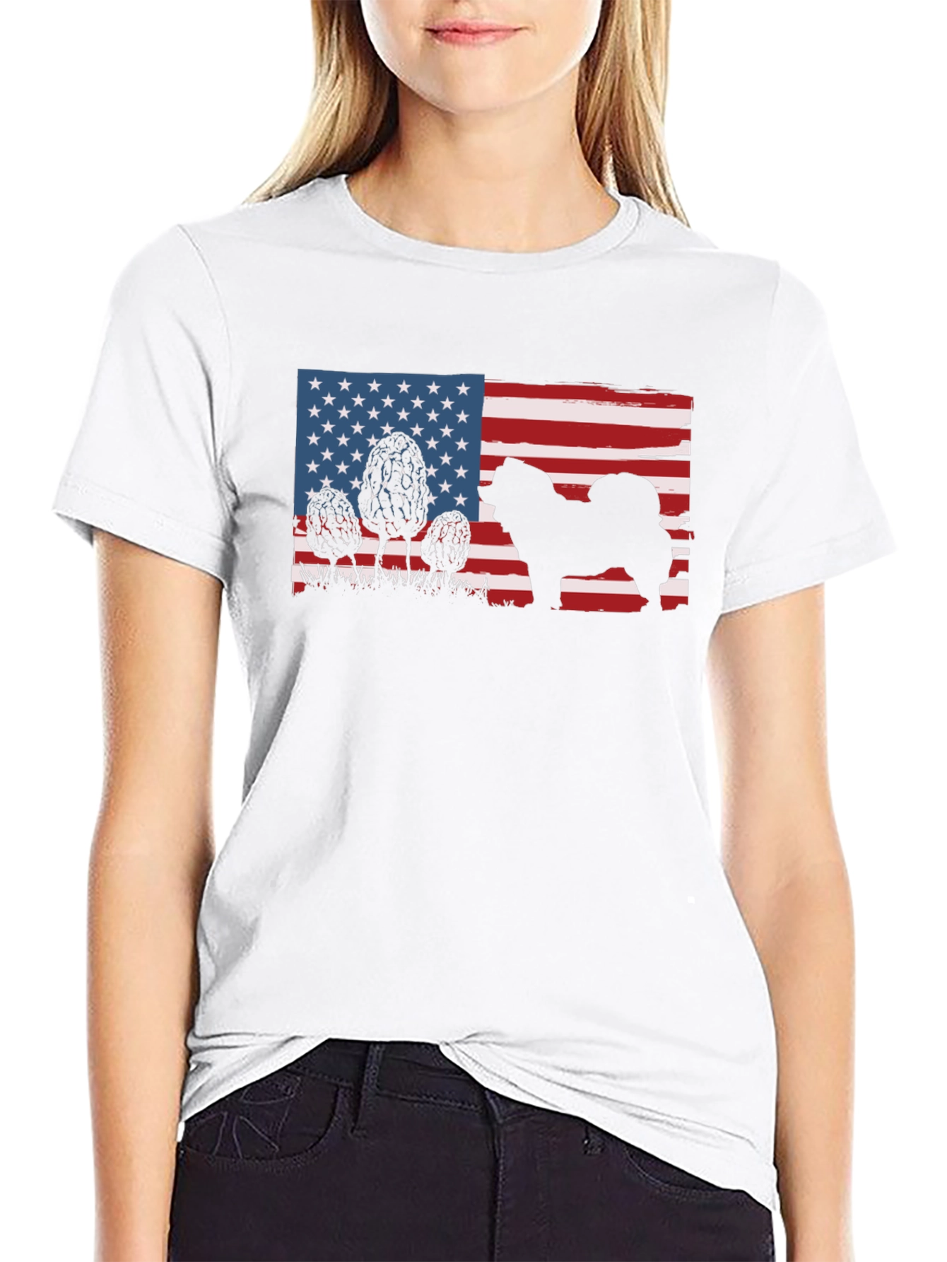 American Chow Chow Silhouette T-Shirt