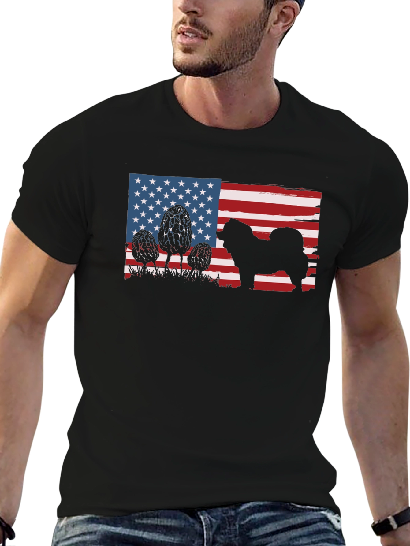 American Chow Chow Silhouette T-Shirt