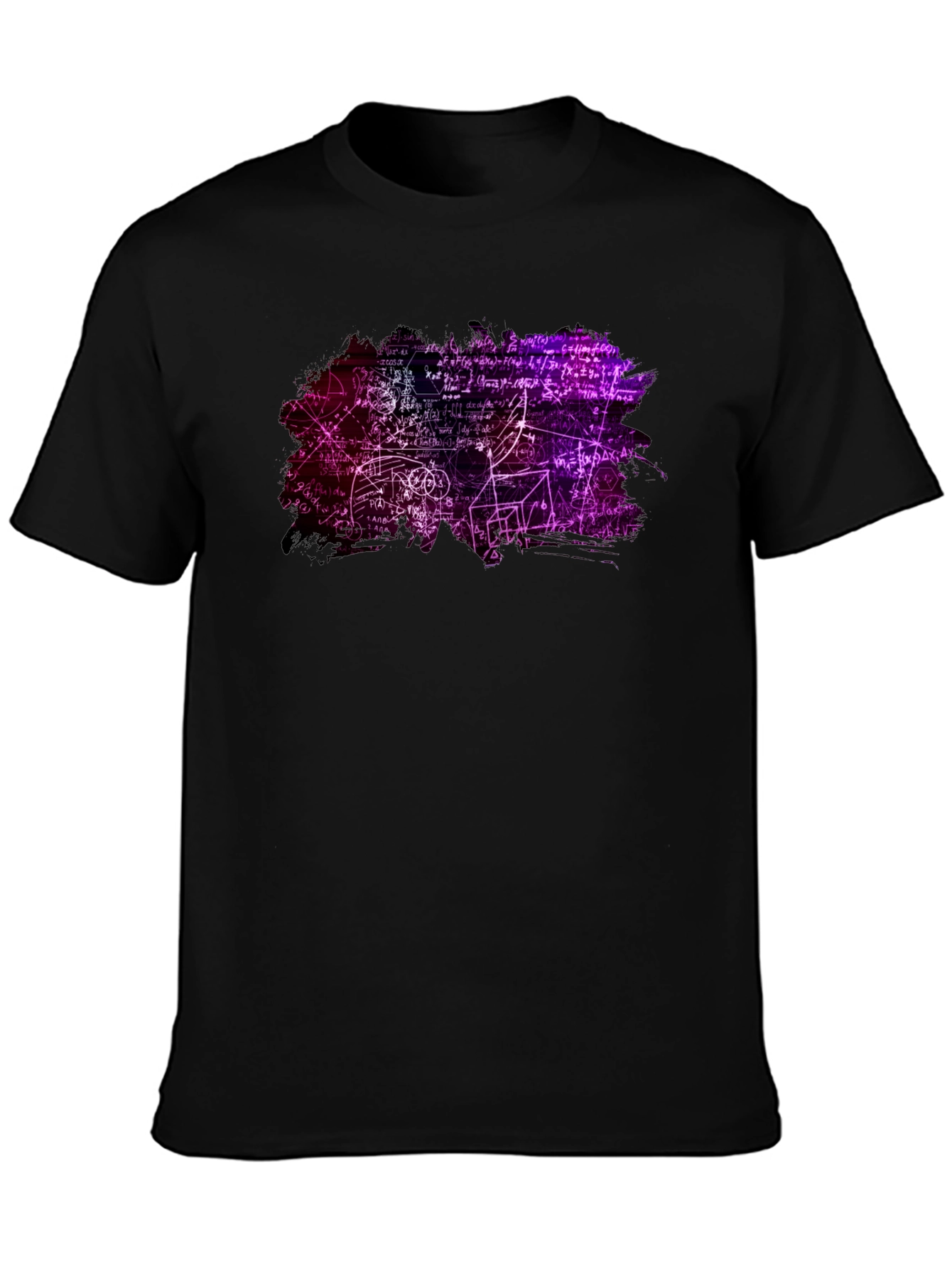 Math Equations Graphic Print T-Shirt