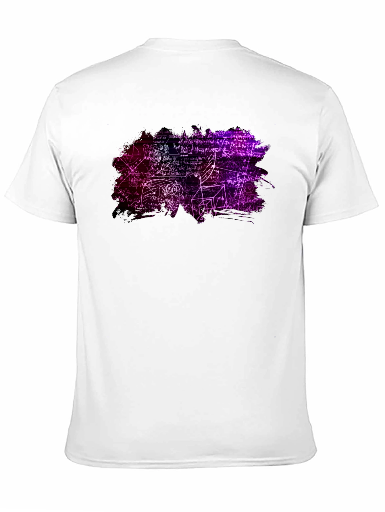 Math Equations Graphic Print T-Shirt