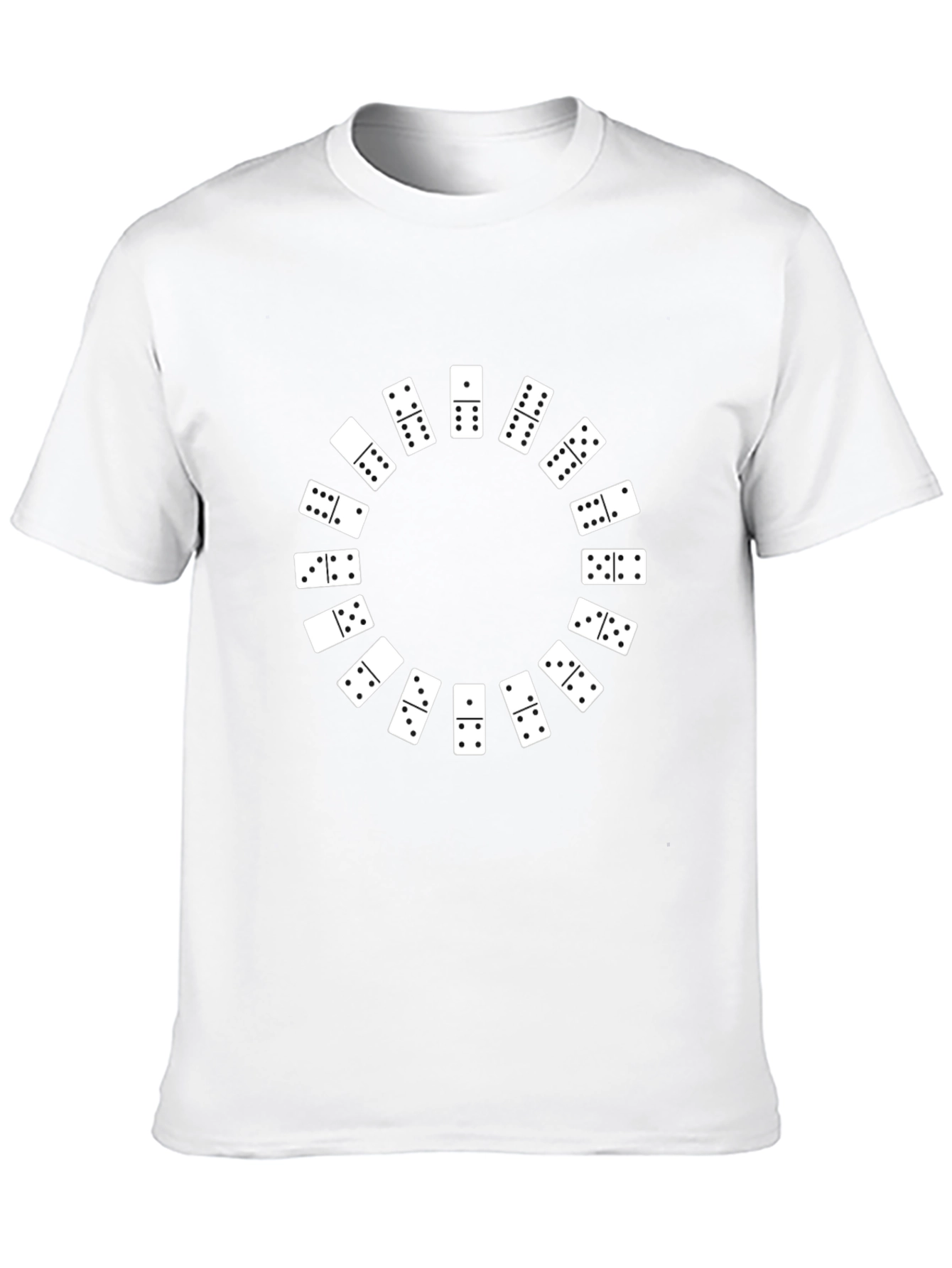 Domino Circle Graphic Tee - Black
