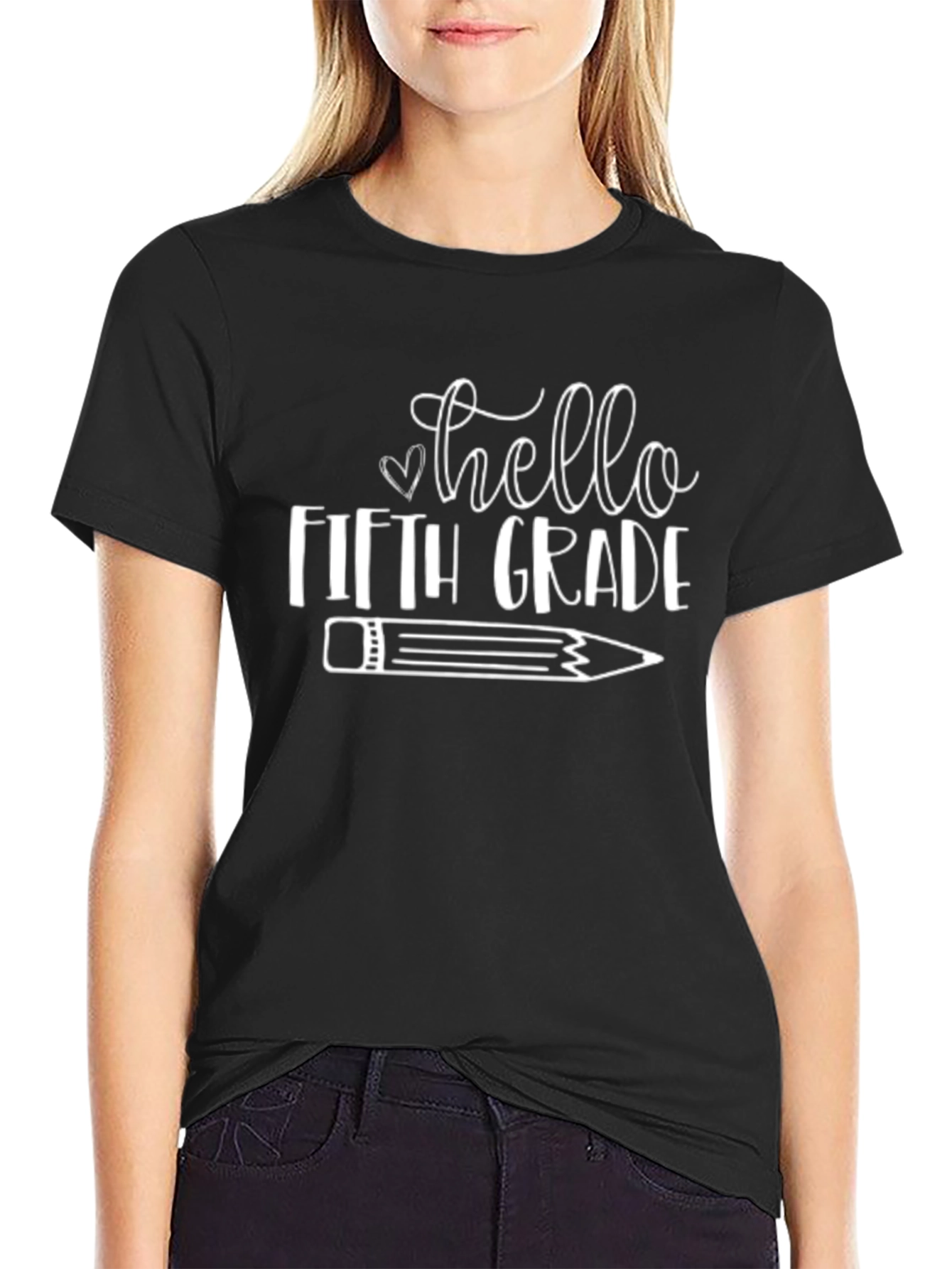 Hello Fifth Grade T-Shirt - Back to School Tee