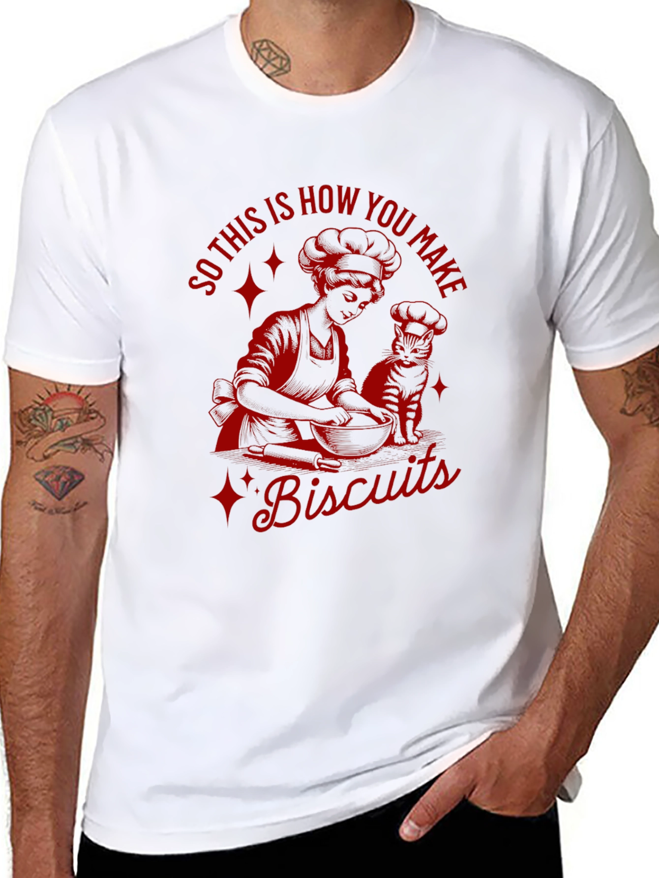So This Is How You Make Biscuits Graphic Tee