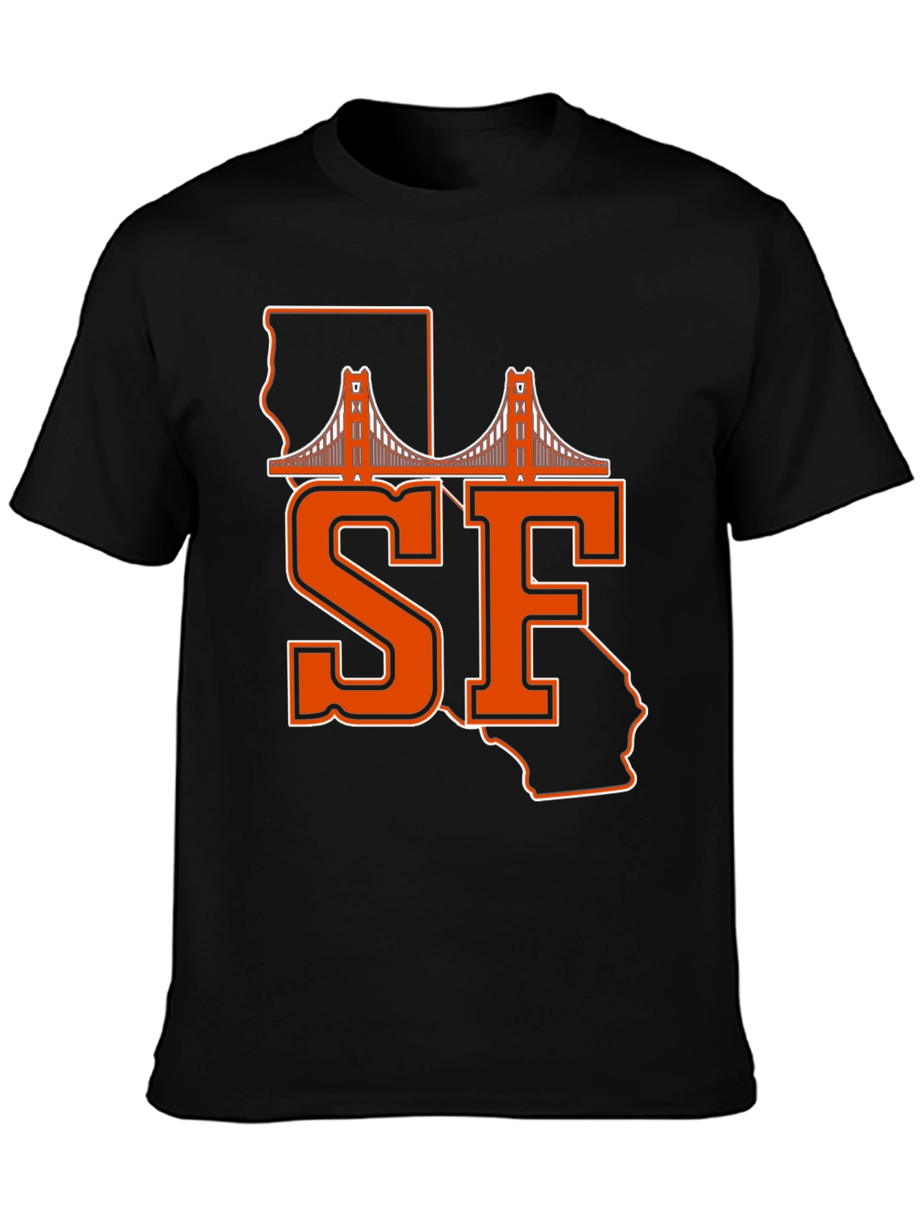 SF Giants T-Shirt: Golden Gate Bridge California