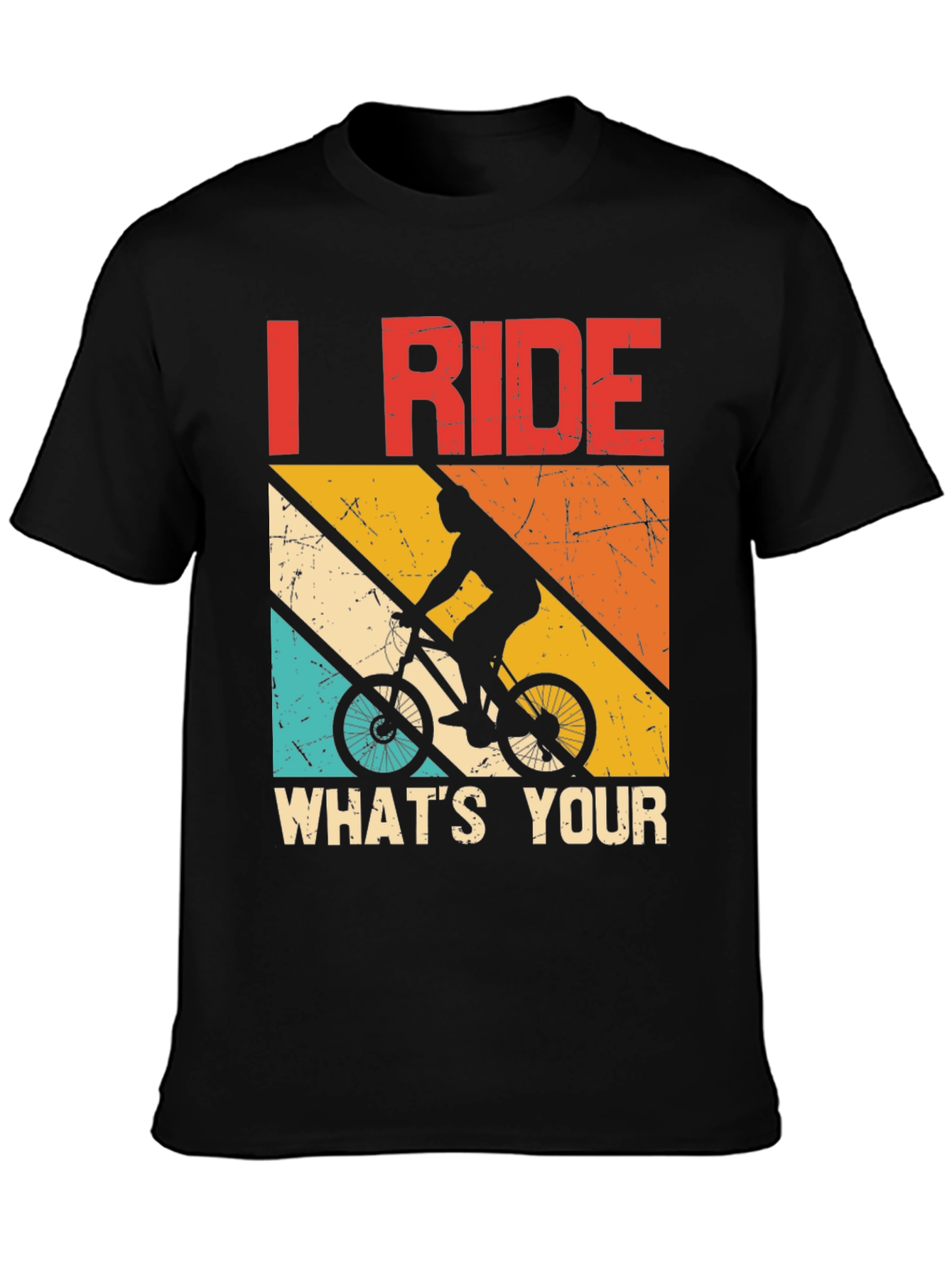 I Ride T-Shirt - Mountain Biking Tee