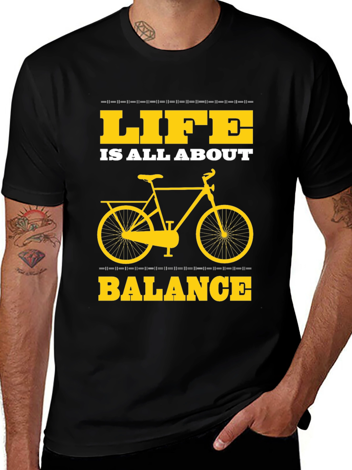 Life is All About Balance Graphic T-Shirt