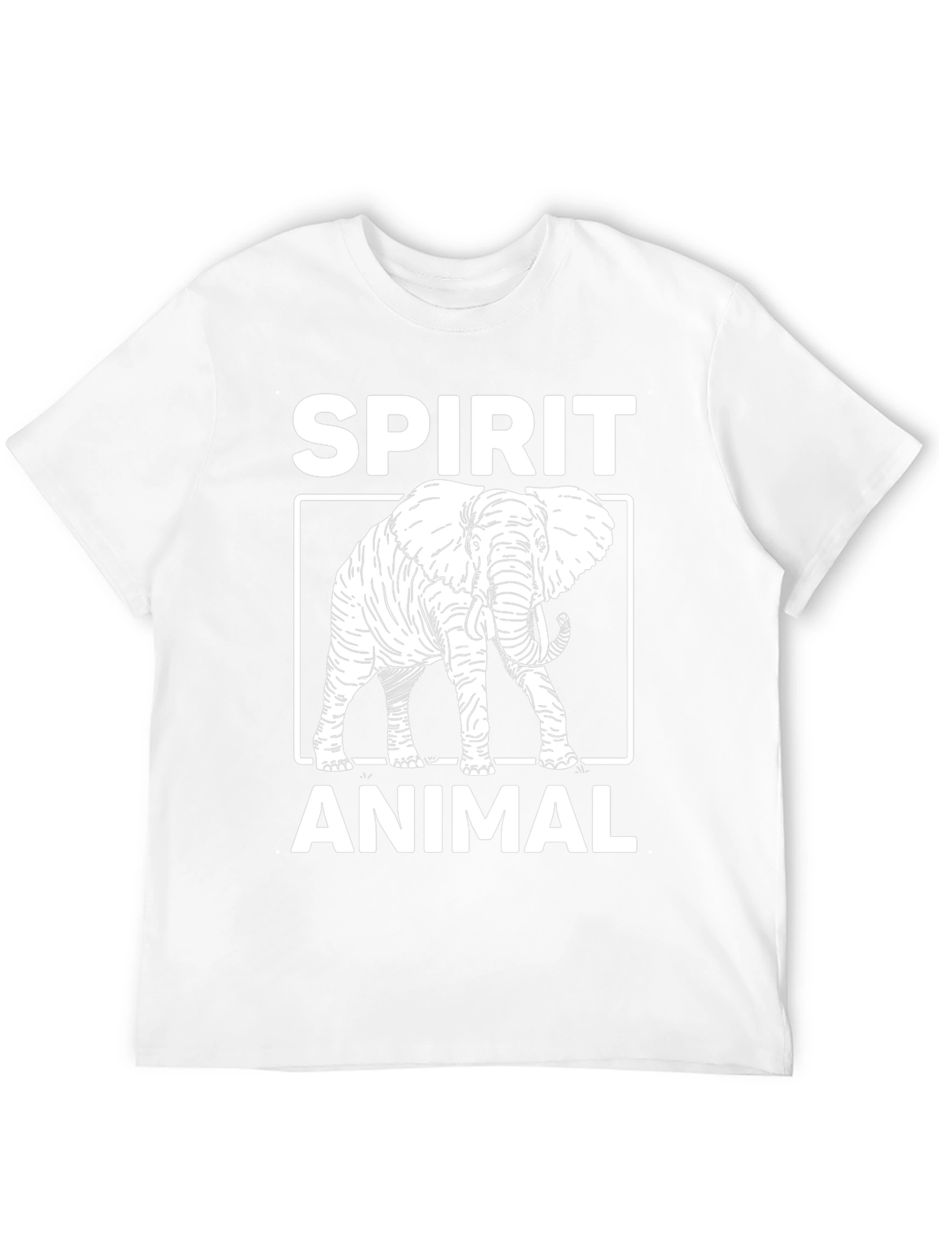 Spirit Animal Elephant Graphic T-Shirt