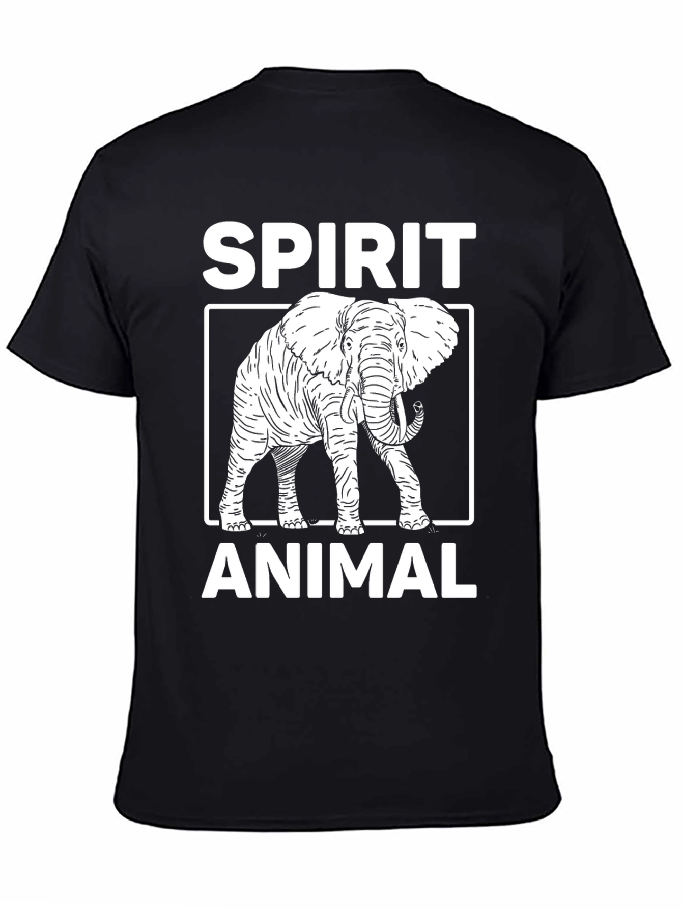 Spirit Animal Elephant Graphic T-Shirt