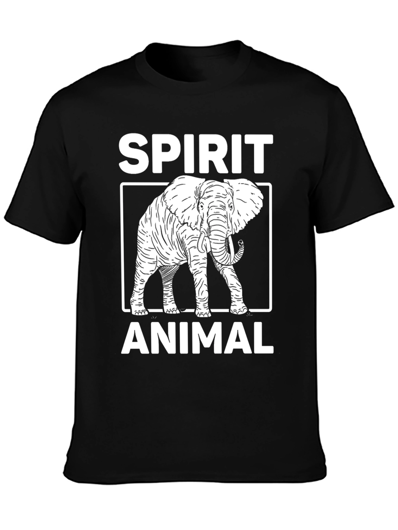 Spirit Animal Elephant Graphic T-Shirt