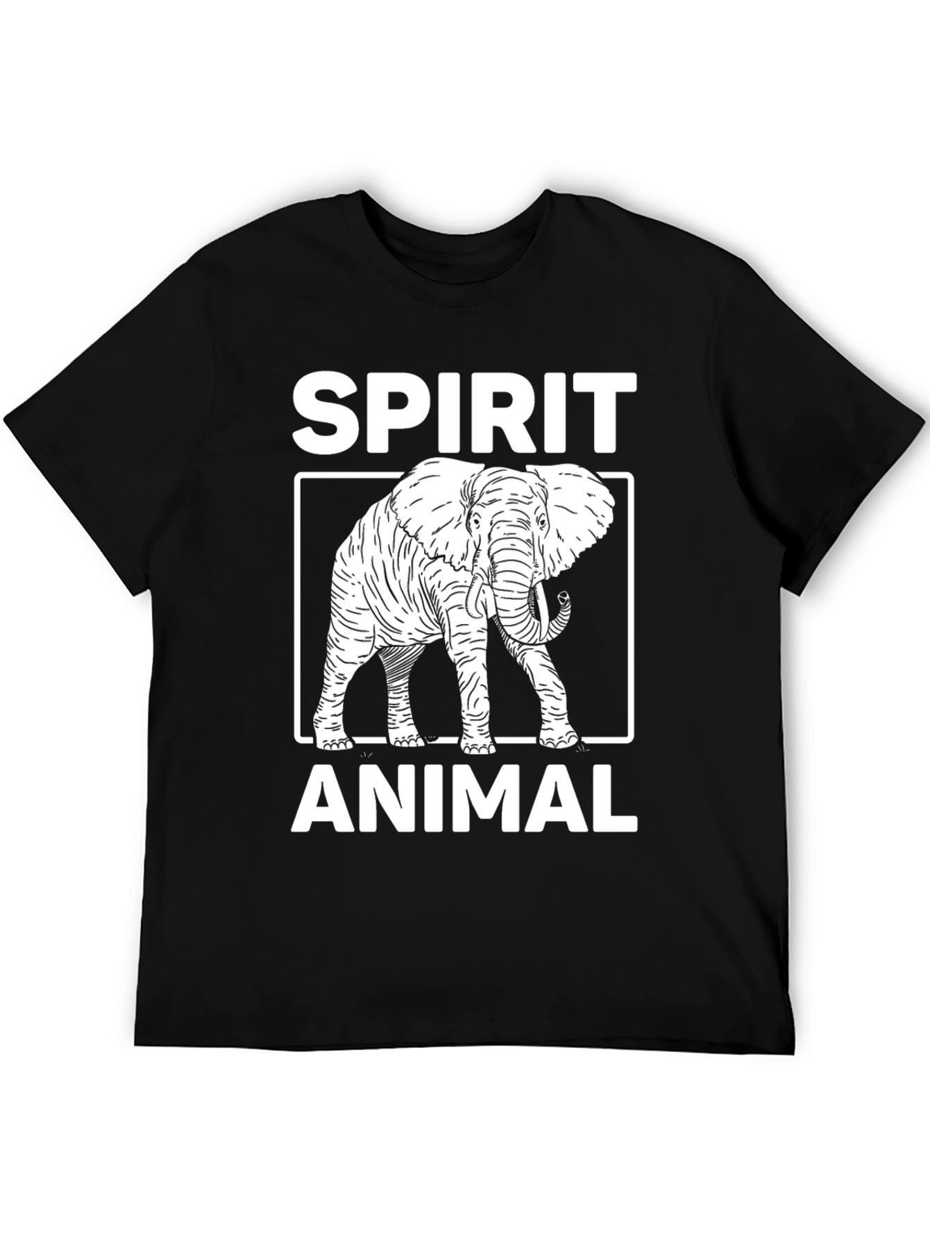 Spirit Animal Elephant Graphic T-Shirt