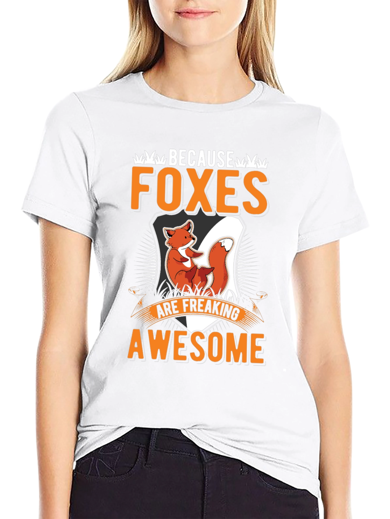 Foxes Are Freaking Awesome Graphic T-Shirt