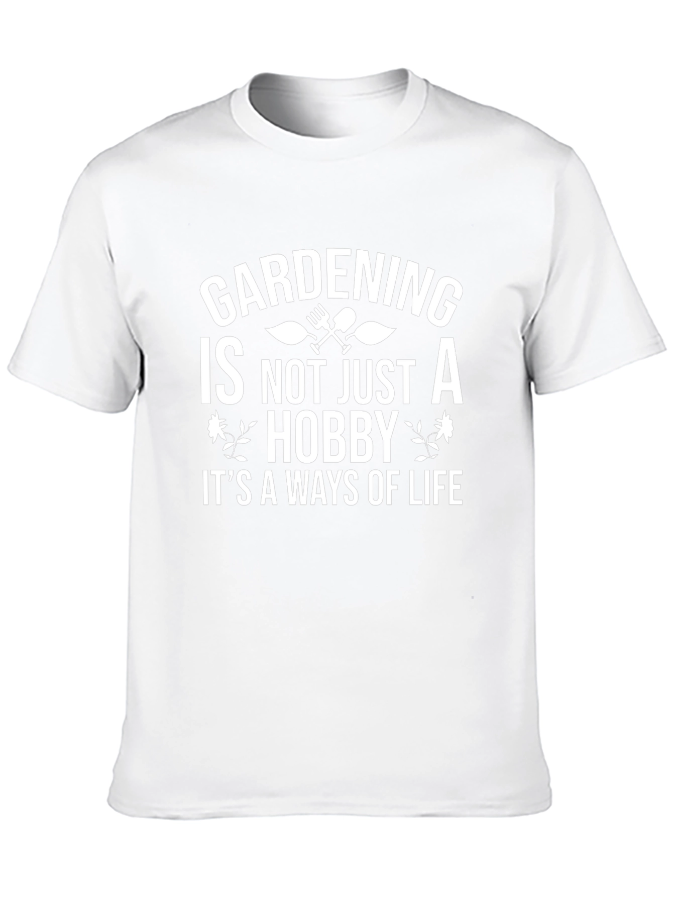 Gardening Lifestyle Graphic Tee - Black