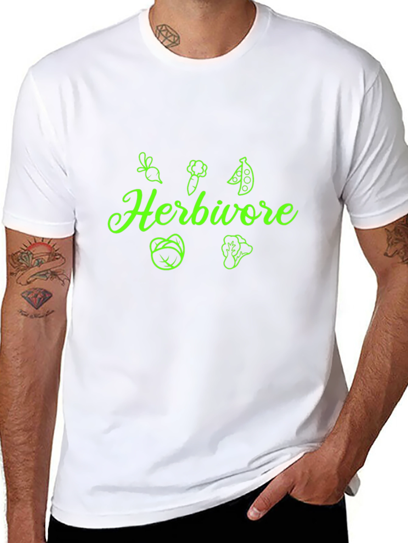 Herbivore Graphic Tee - Vegan T-Shirt
