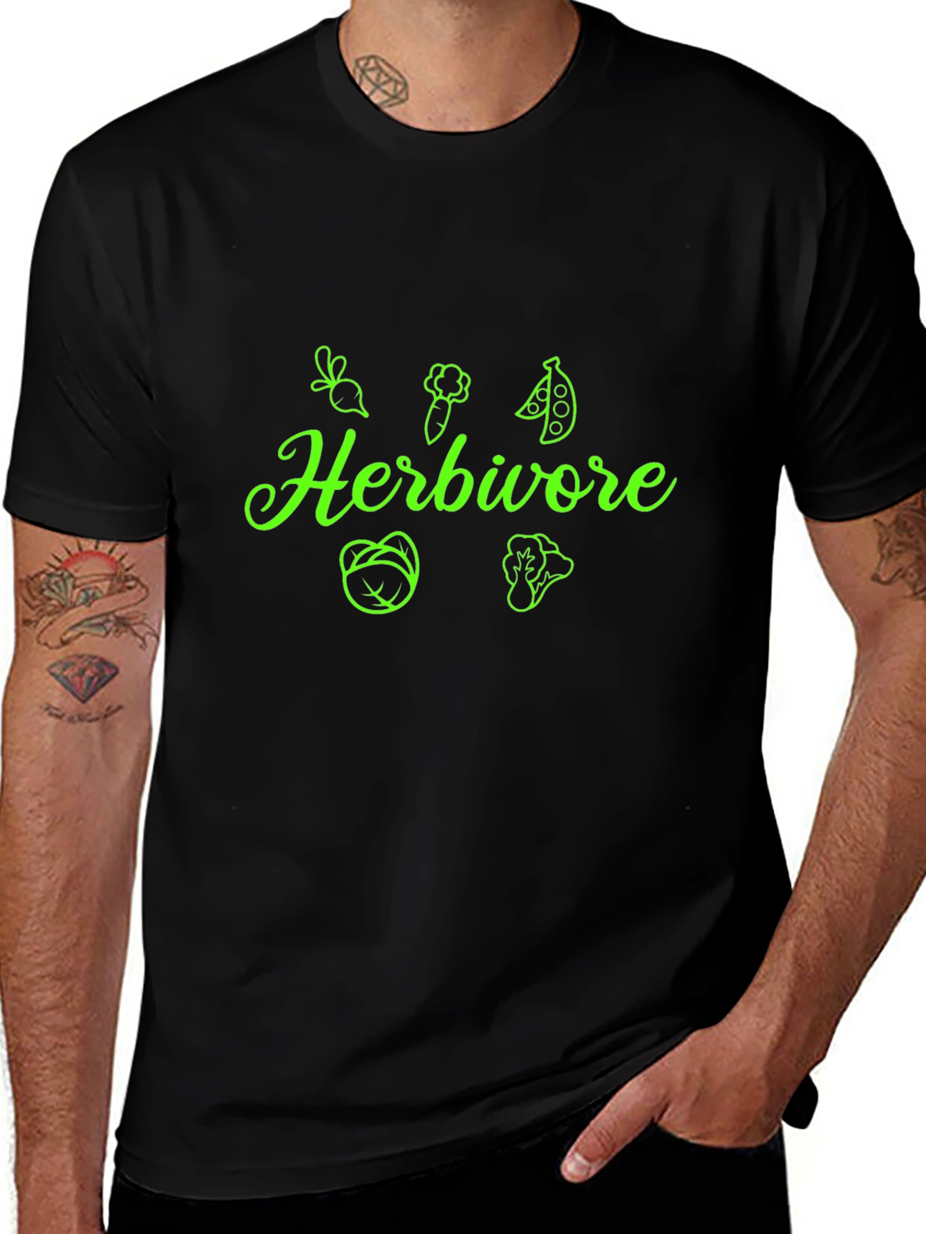 Herbivore Graphic Tee - Vegan T-Shirt