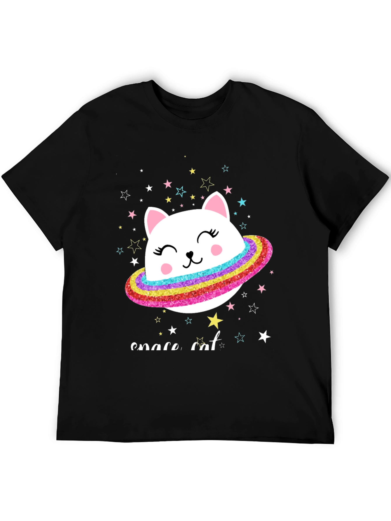 Space Cat T-Shirt - Galaxy Kitten Tee