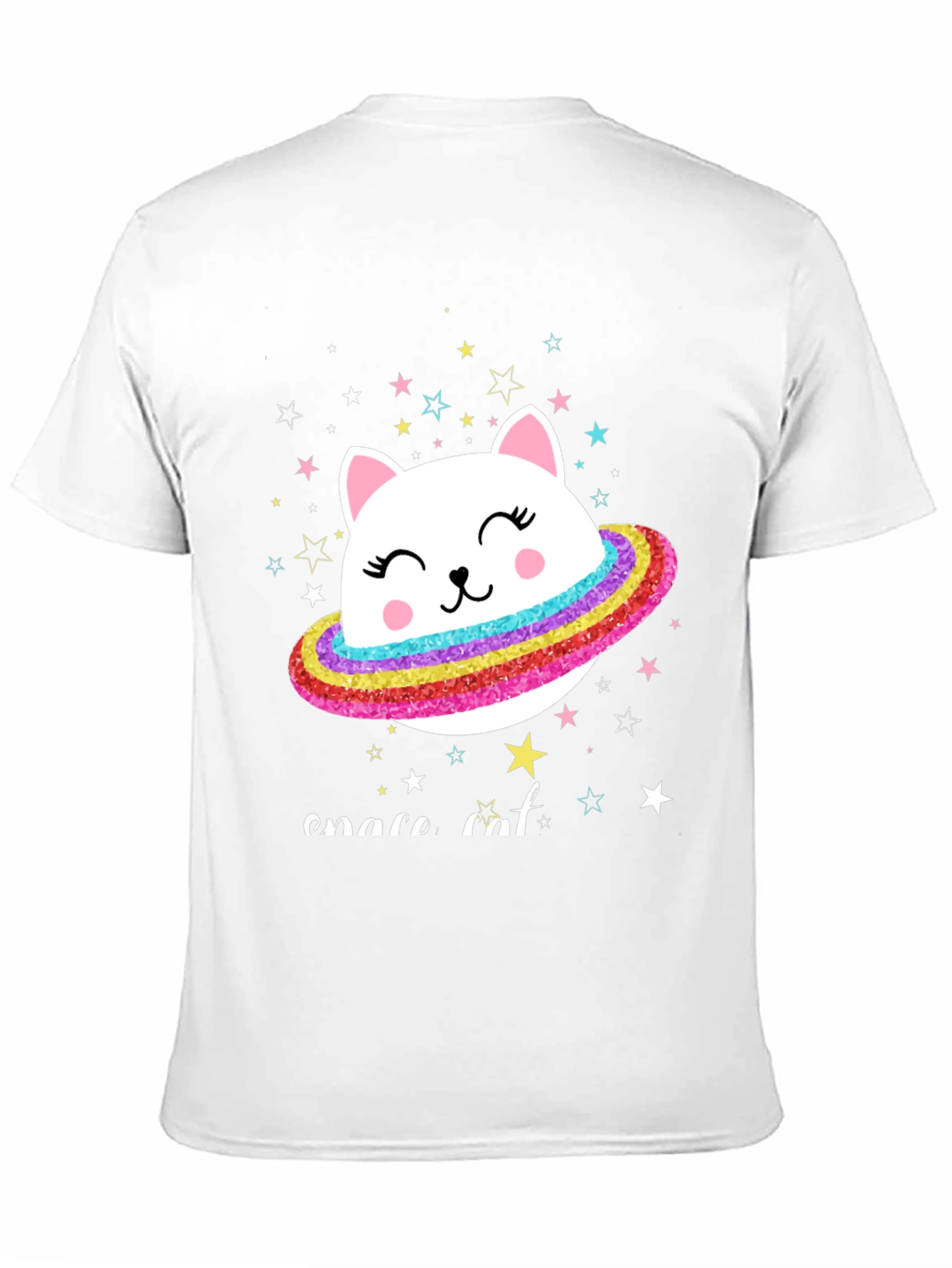 Space Cat T-Shirt - Galaxy Kitten Tee