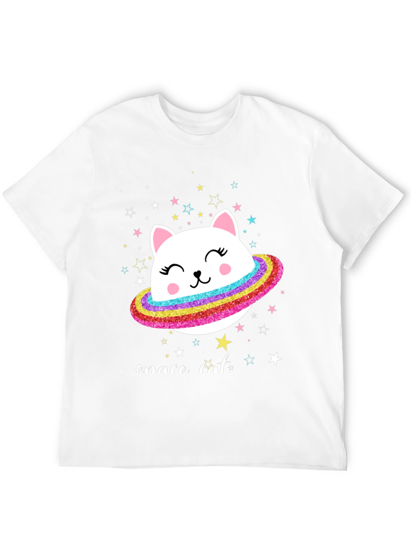 Space Cat T-Shirt - Galaxy Kitten Tee