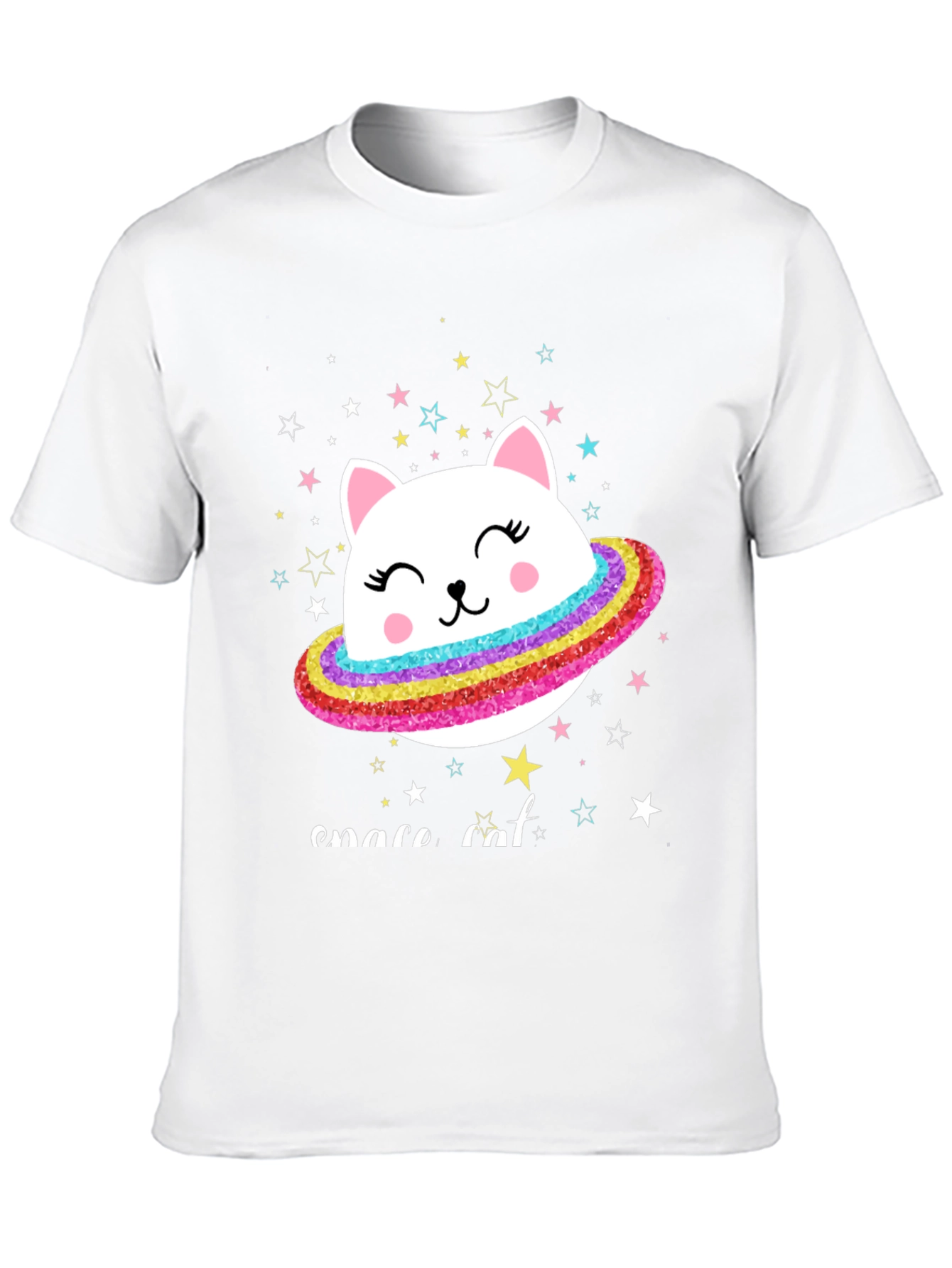 Space Cat T-Shirt - Galaxy Kitten Tee