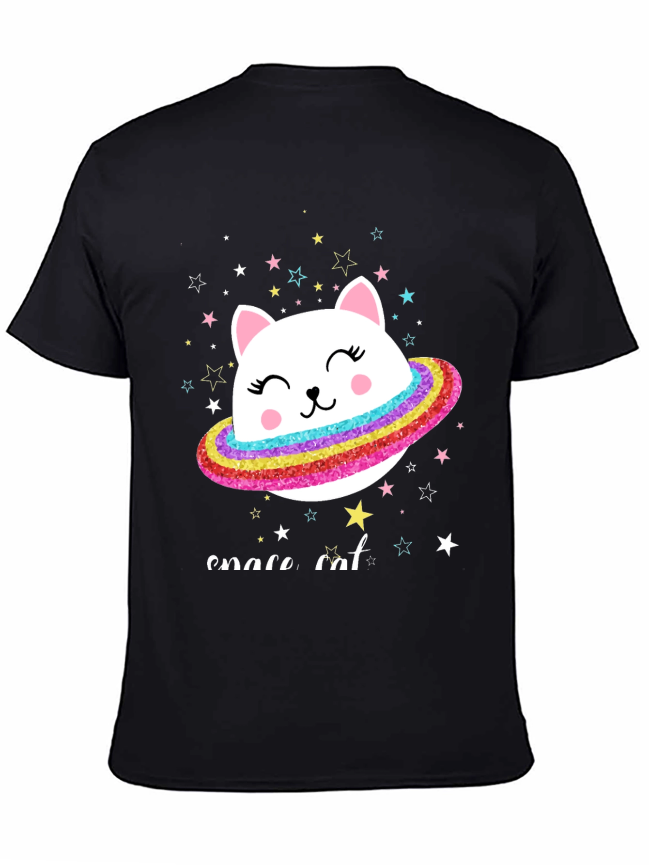 Space Cat T-Shirt - Galaxy Kitten Tee