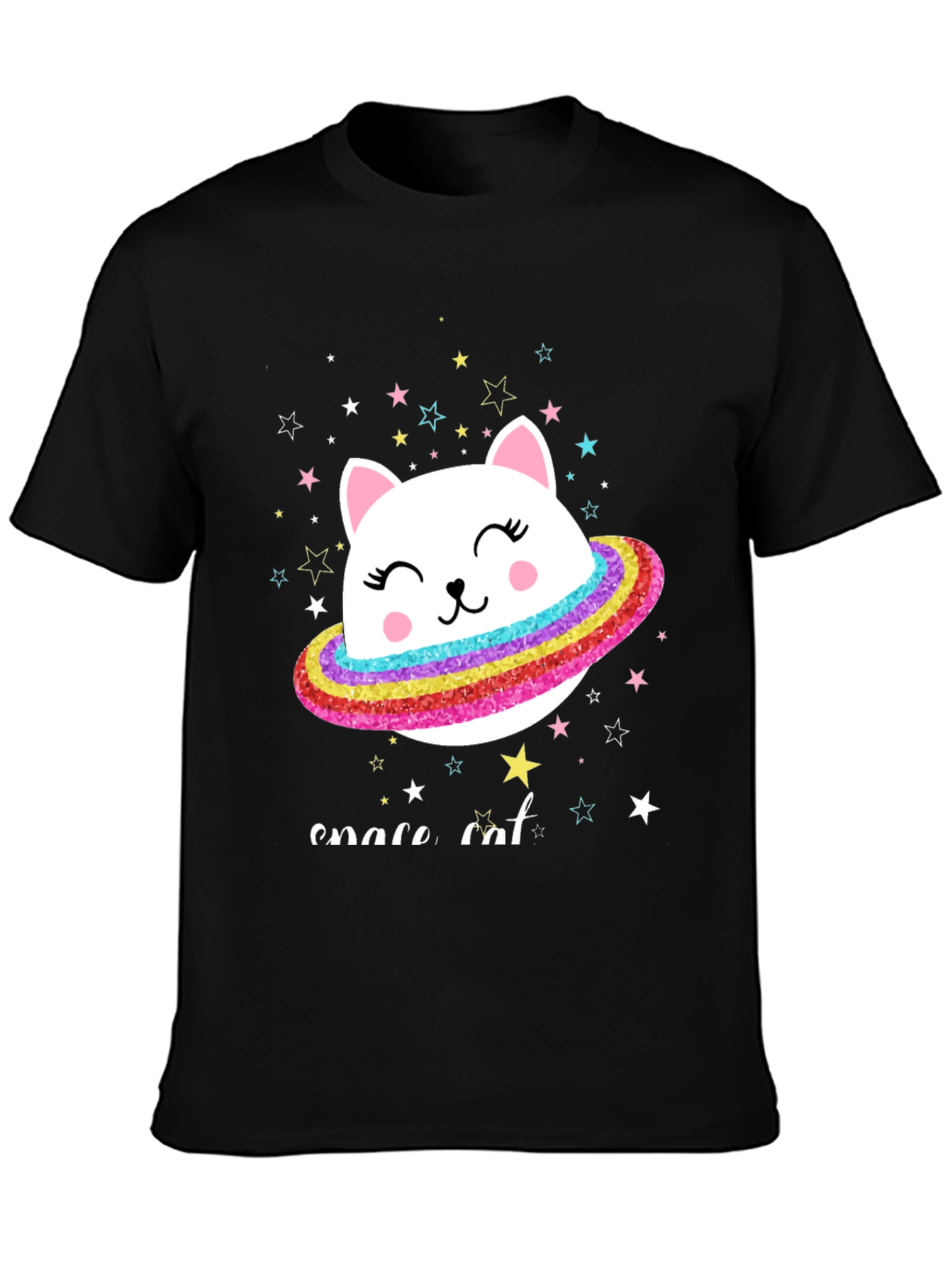 Space Cat T-Shirt - Galaxy Kitten Tee