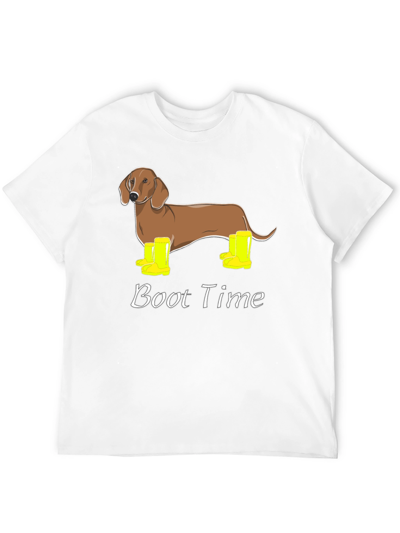 Boot Time Dachshund T-Shirt