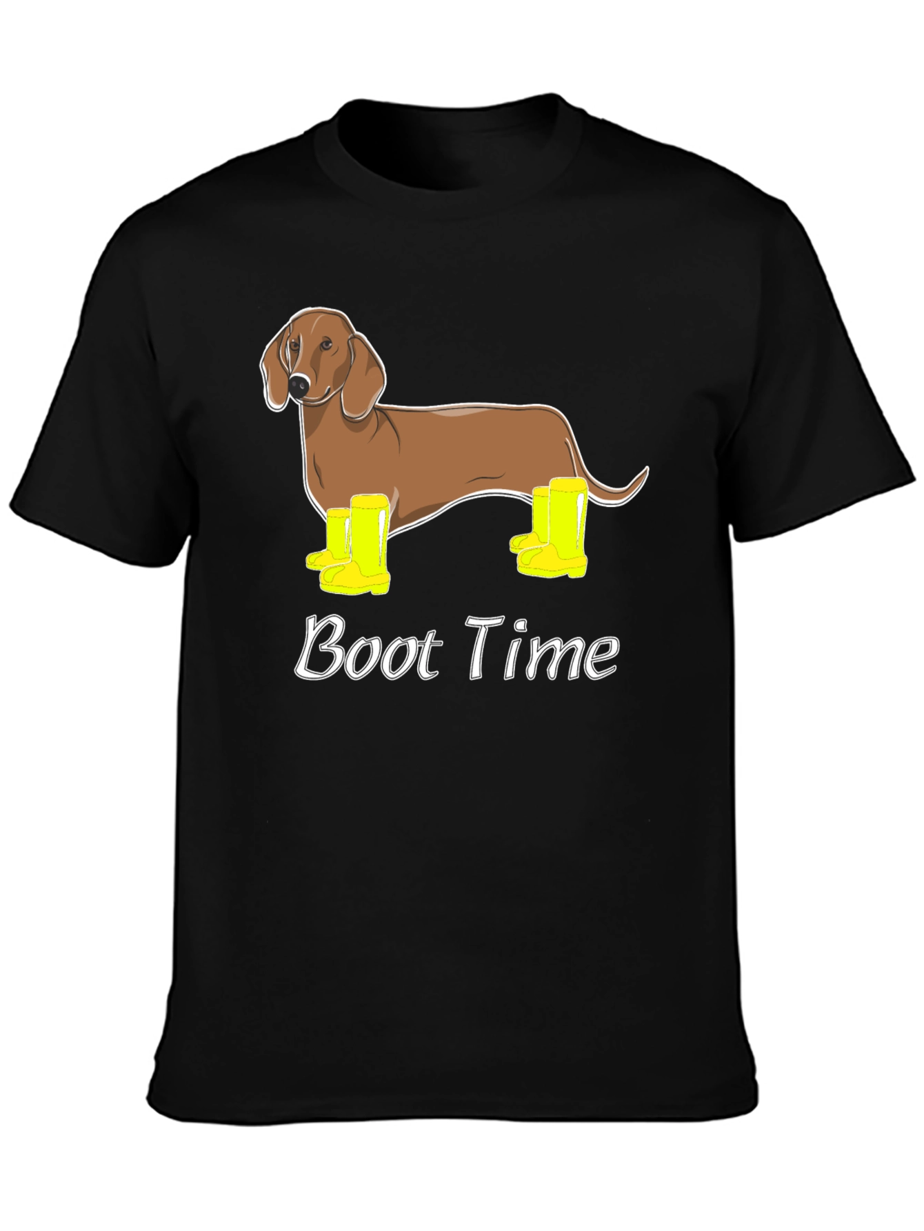 Boot Time Dachshund T-Shirt