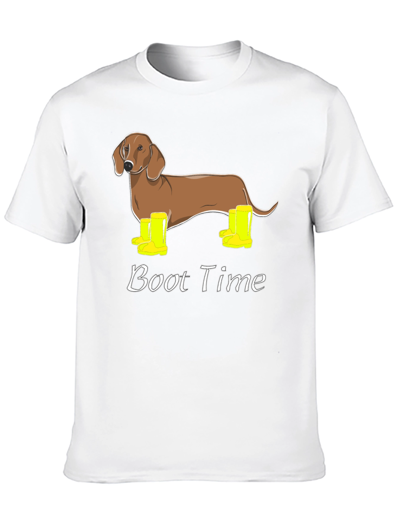 Boot Time Dachshund T-Shirt