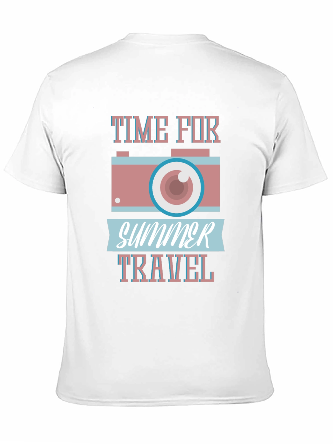 Summer Travel T-Shirt - Camera Graphic Tee